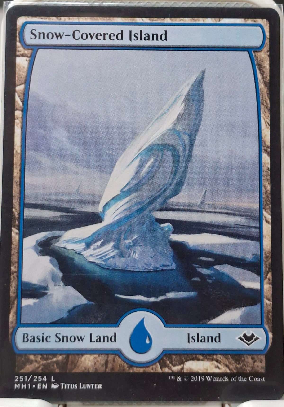 Snow-Covered Island