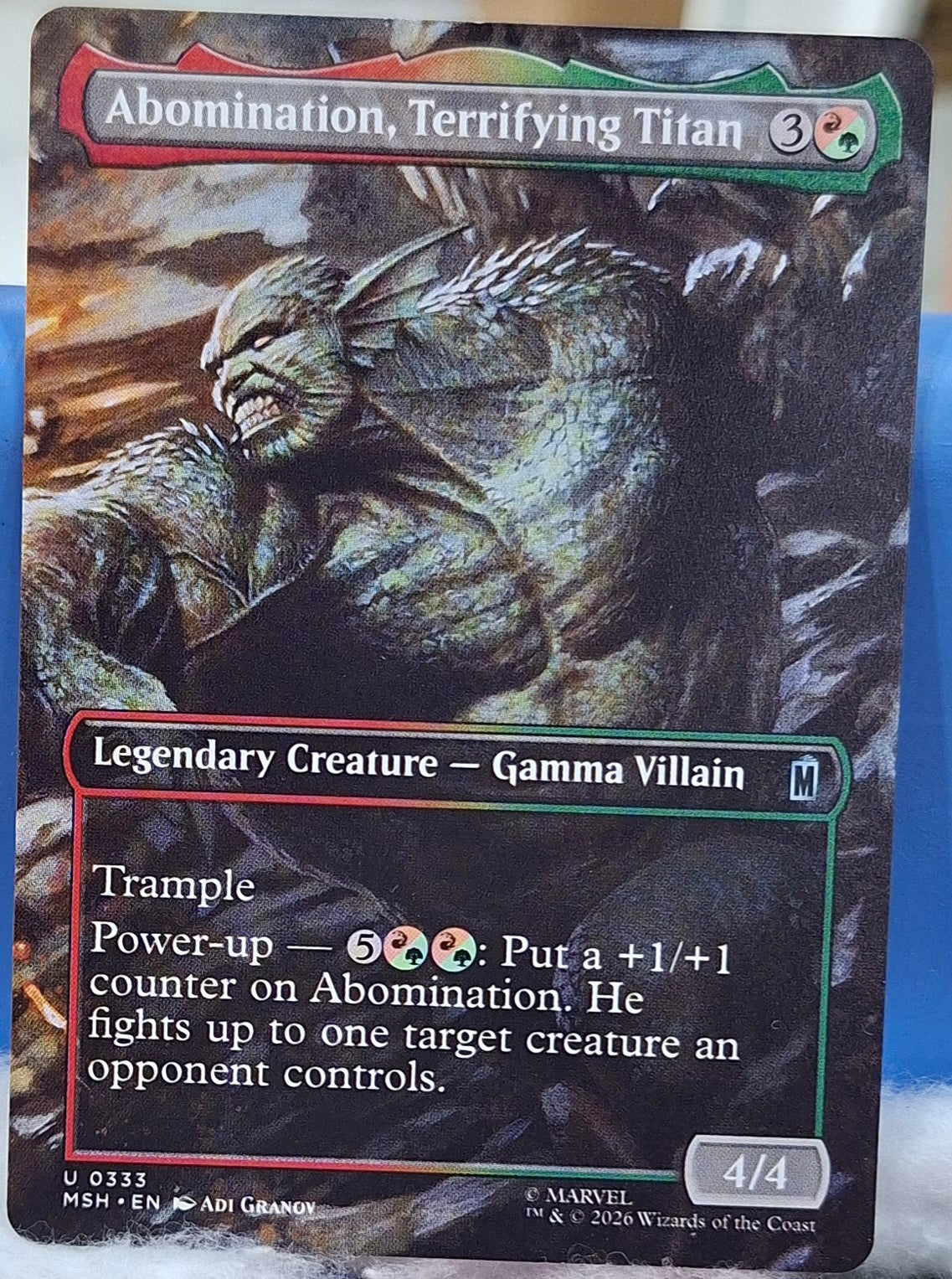 Abomination, Terrifying Titan