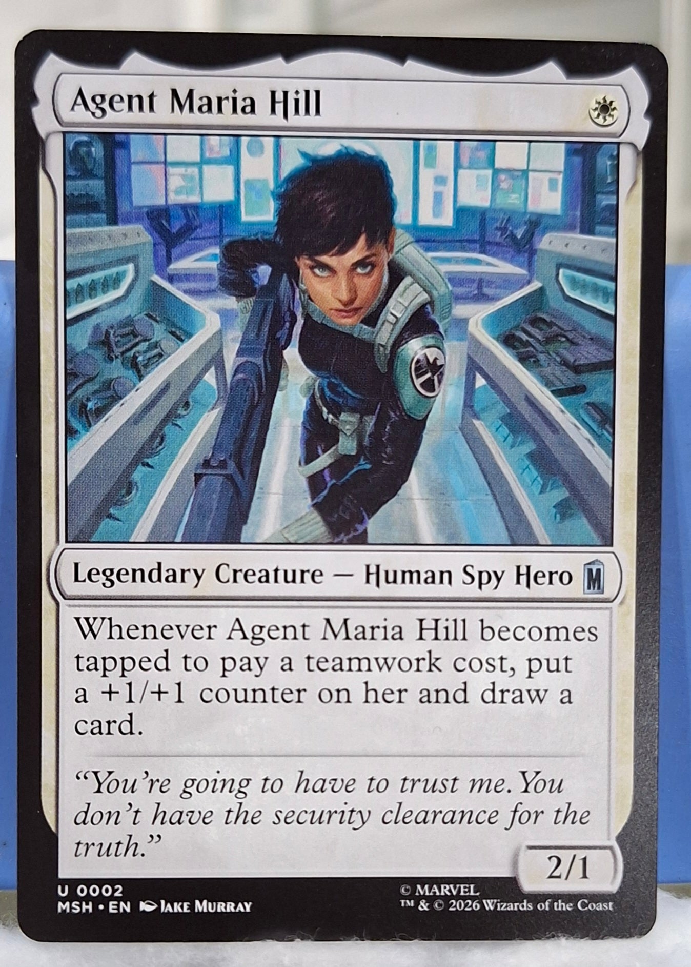 Agent Maria Hill