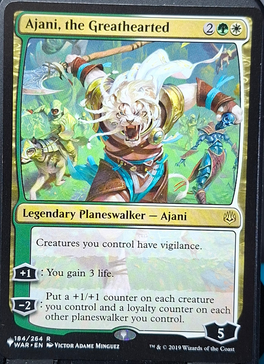 Ajani, the Greathearted