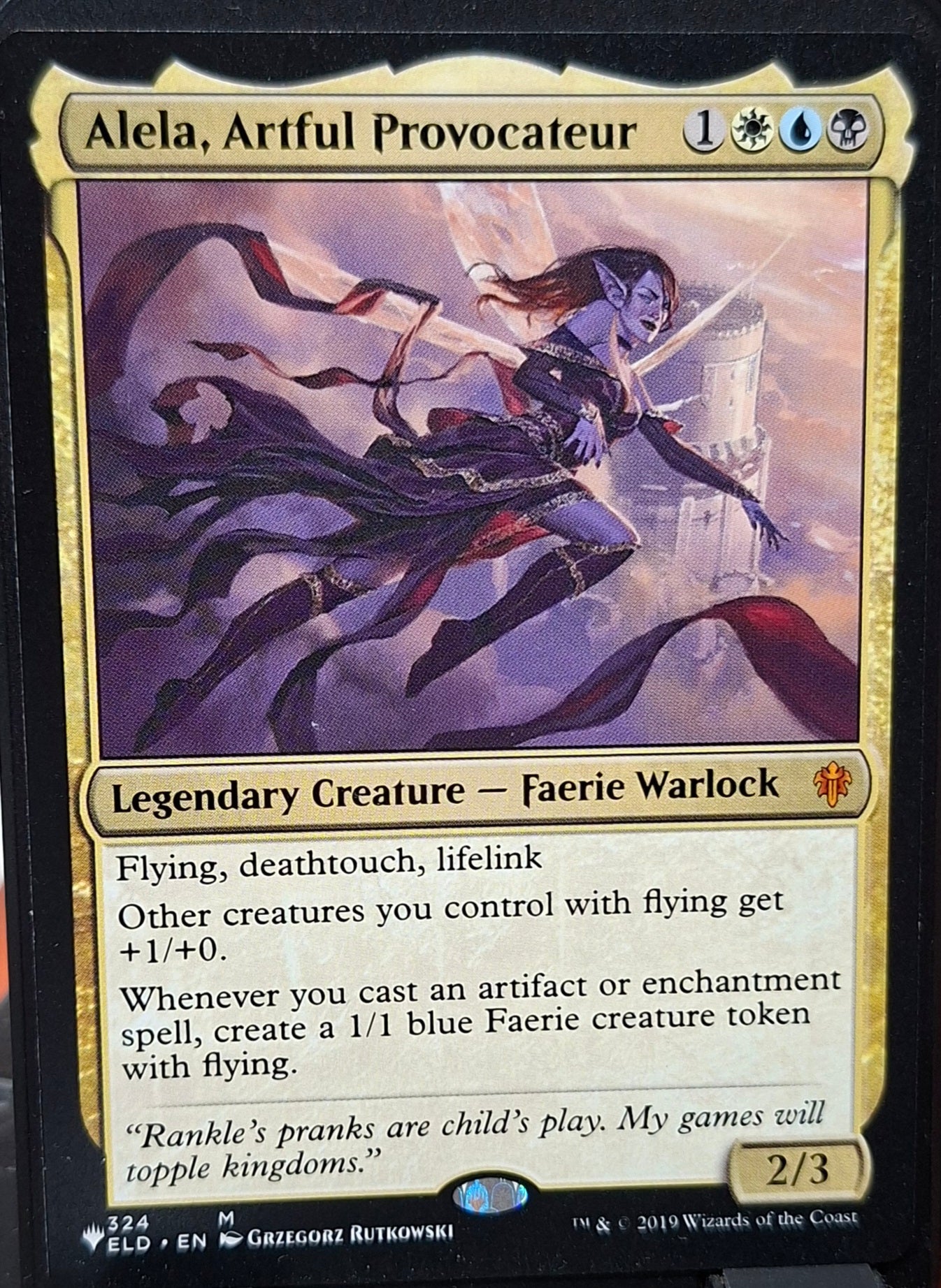 Alela, Artful Provocateur