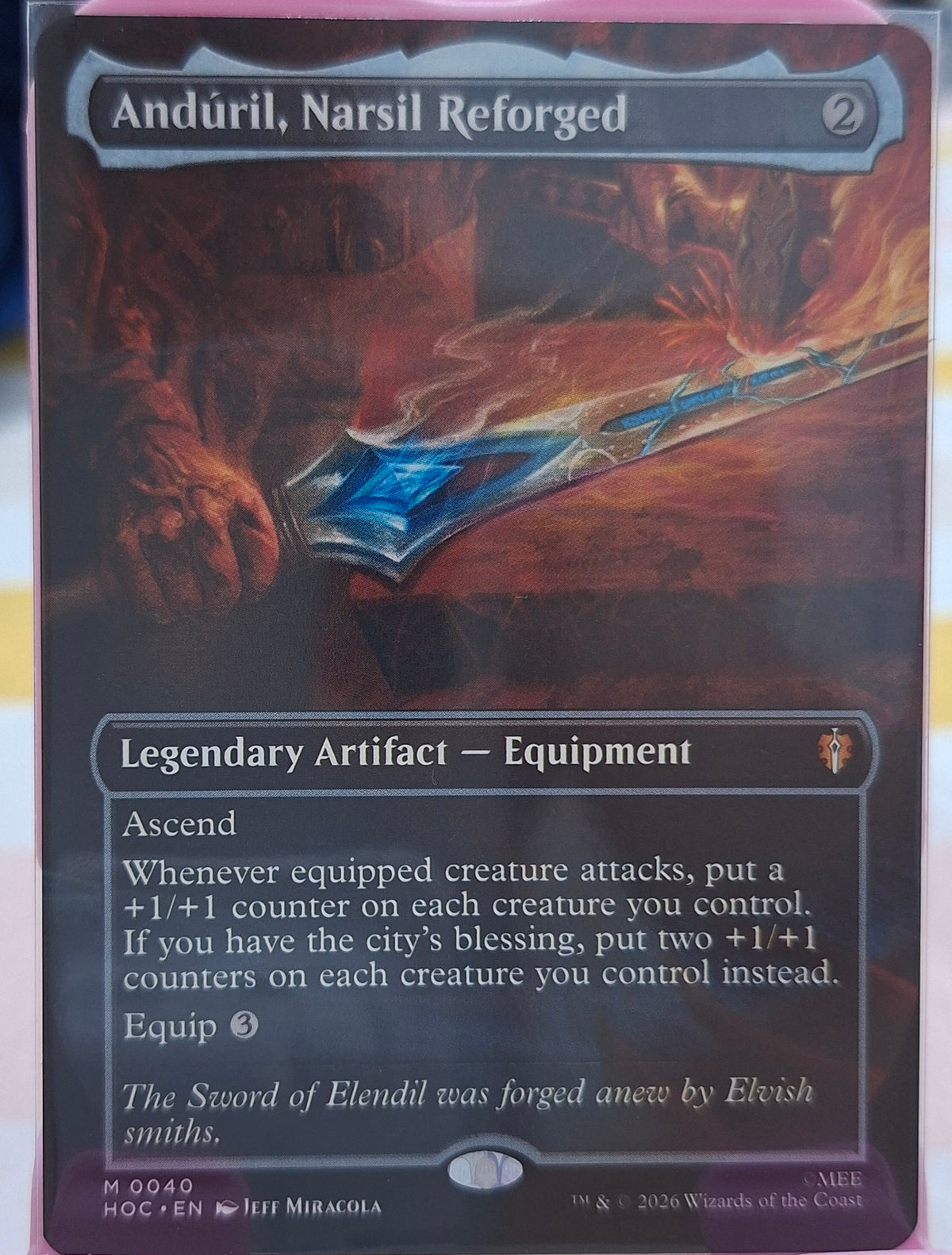 Anduril, Narsil Reforged