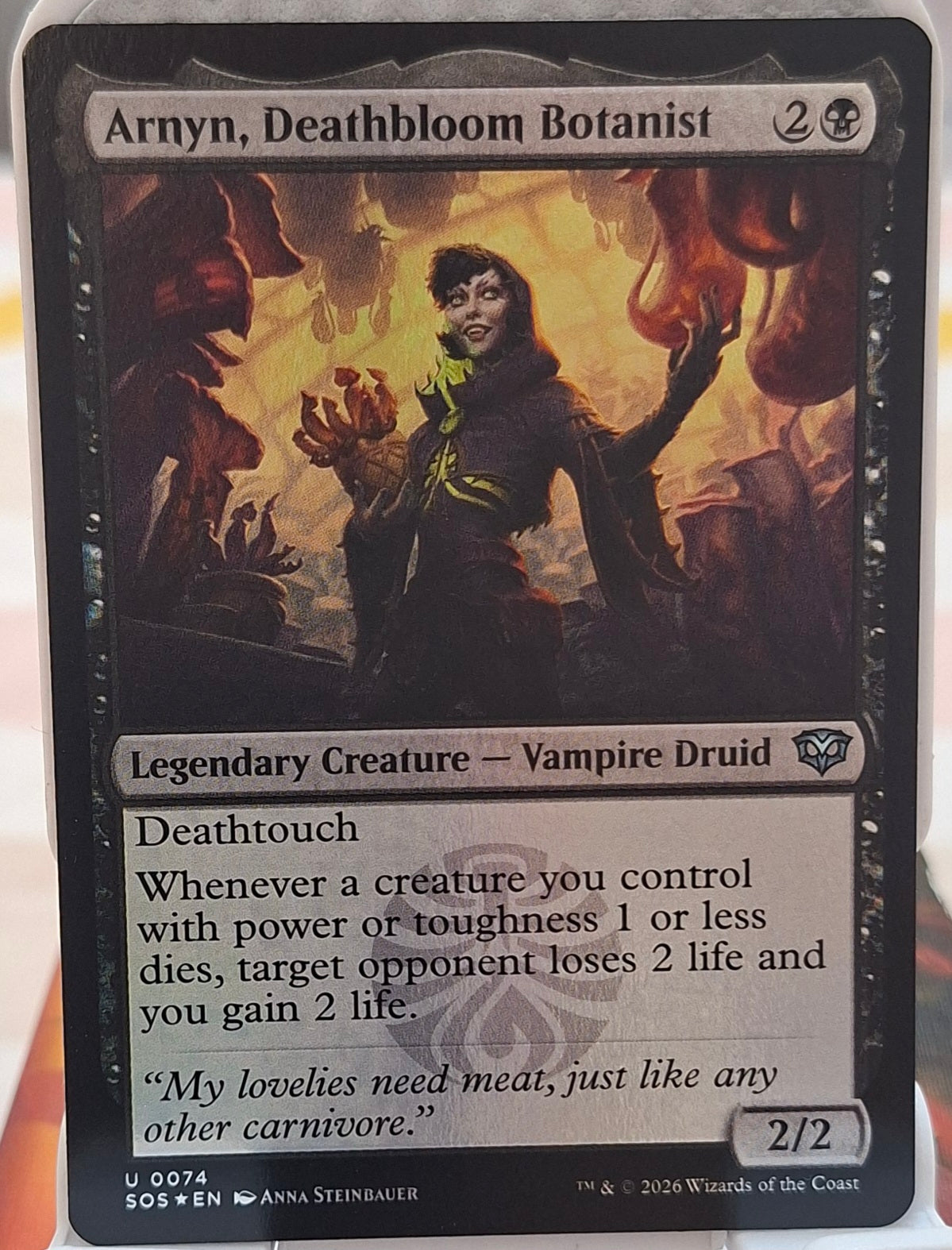Arnyn, Deathbloom Botanist