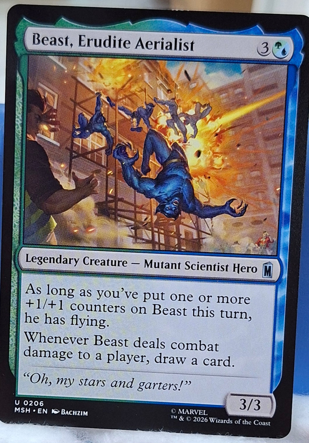 Beast, Erudite Aerialist