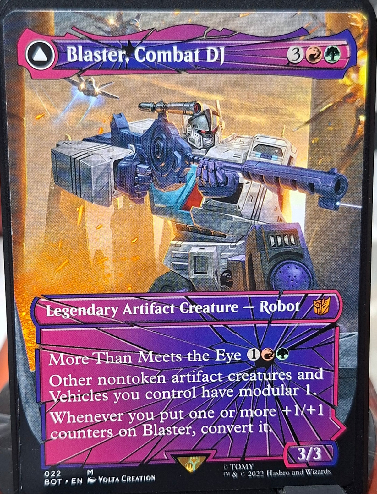 Blaster, Combat DJ