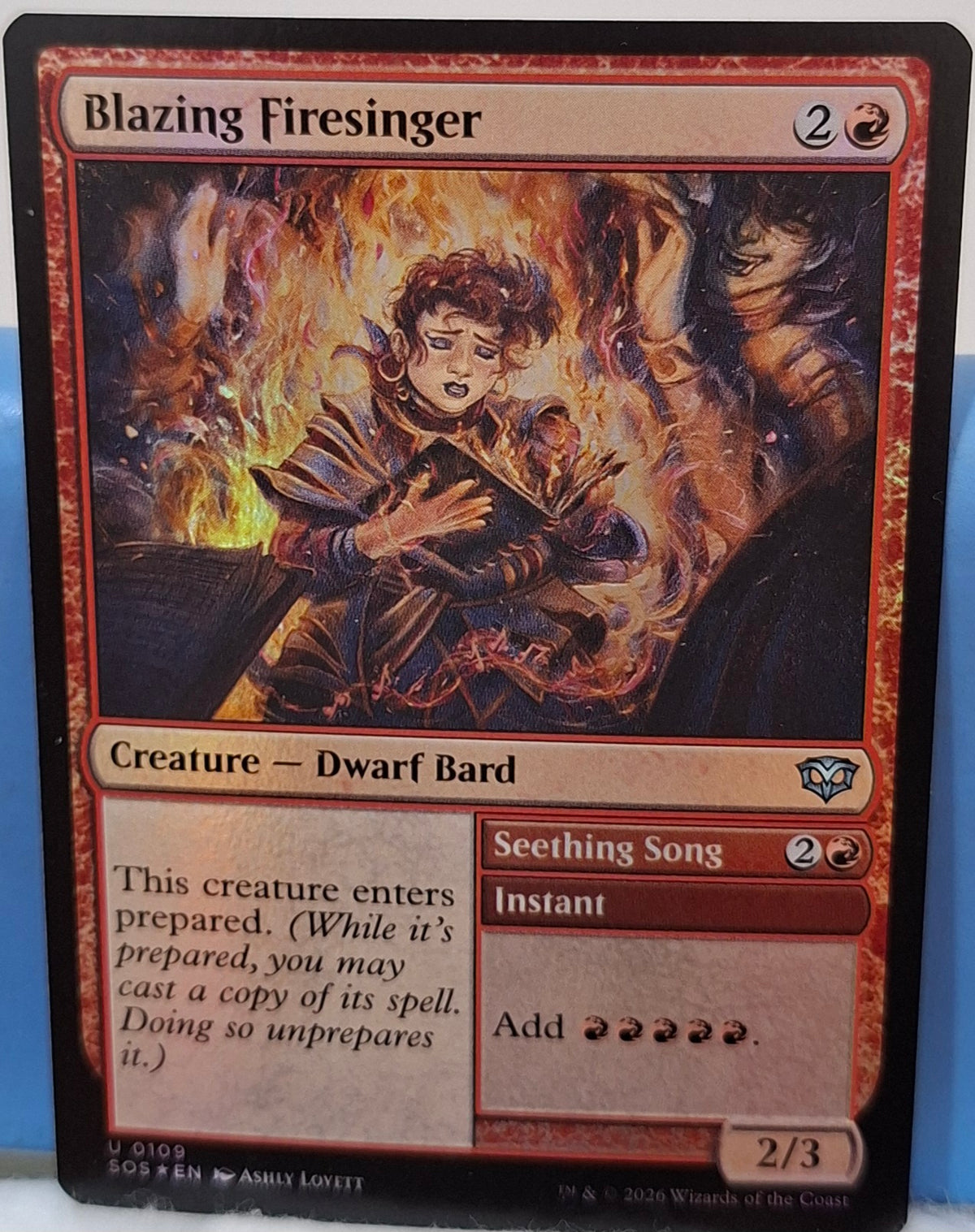 Blazing Firesinger