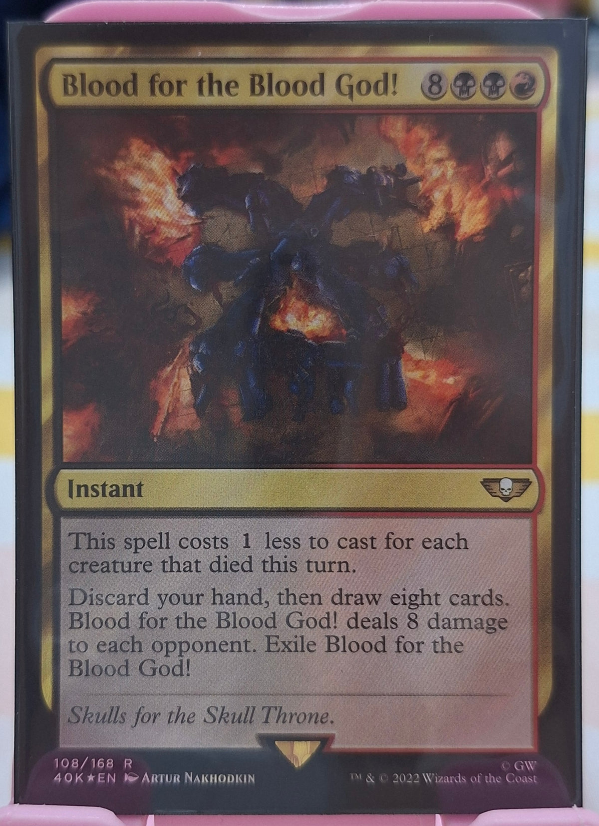 Blood for the Blood God!