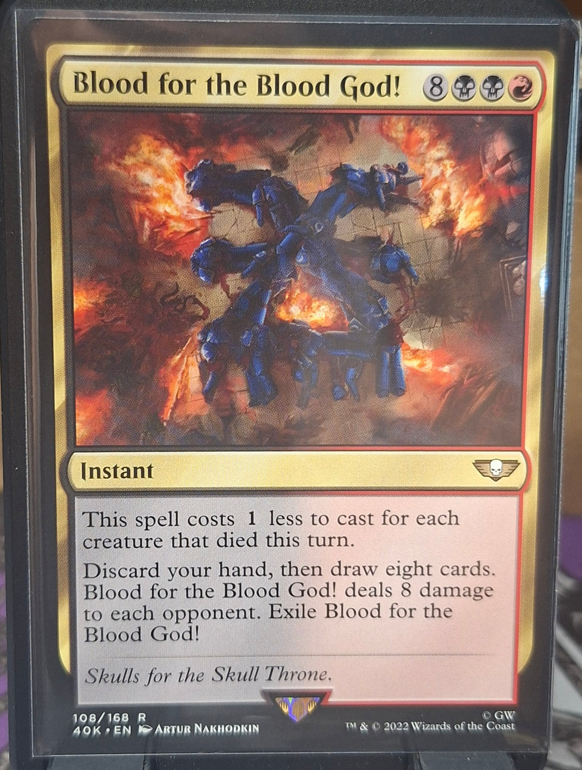 Blood for the Blood God!
