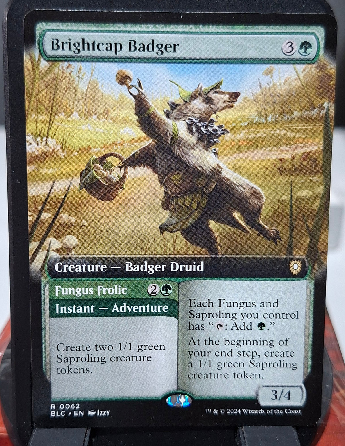 Brightcap Badger