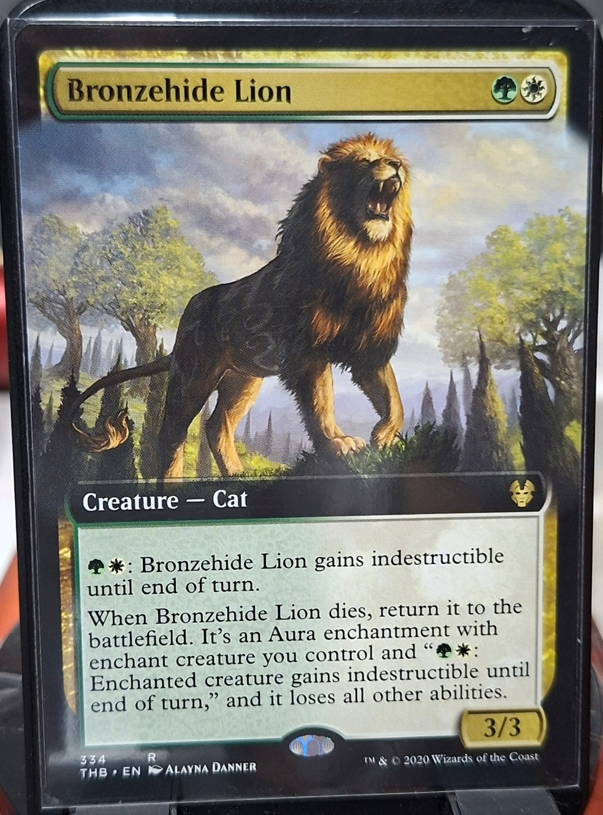 Bronzehide Lion