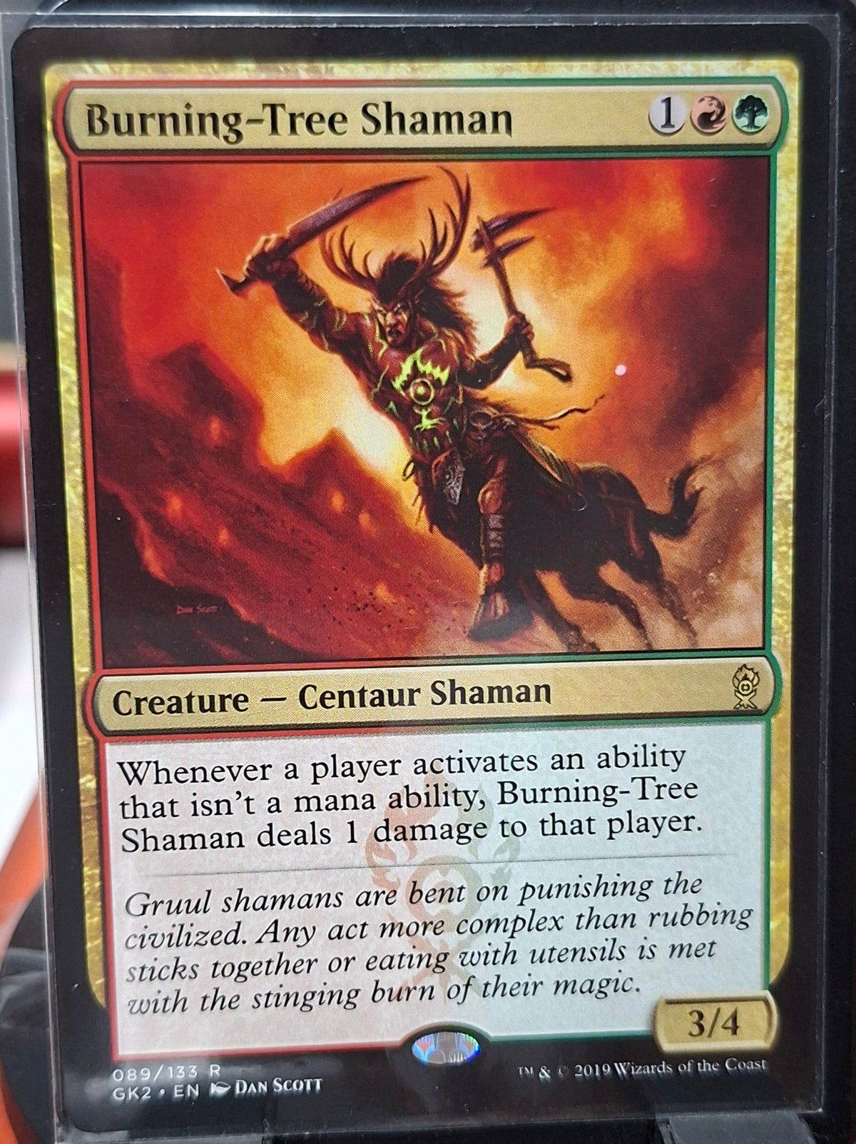 Burning-Tree Shaman