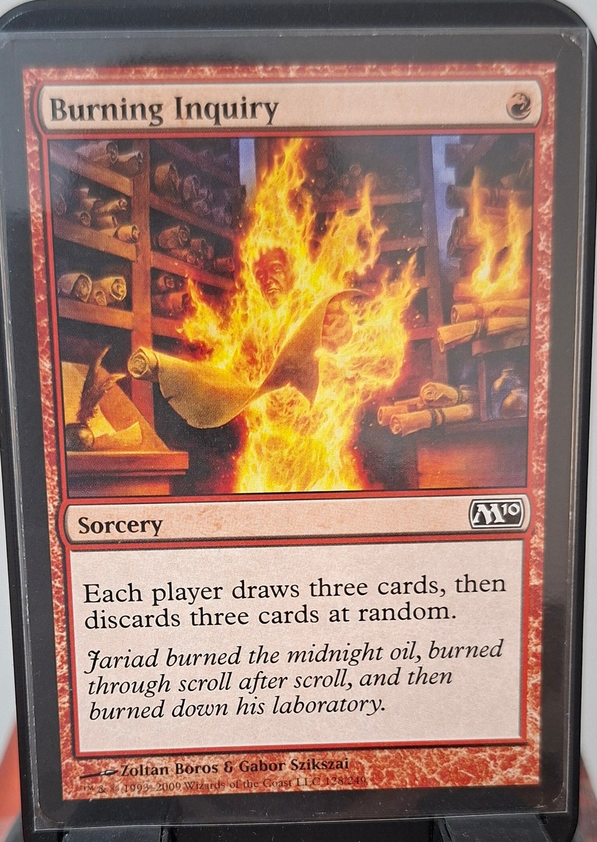 Burning Inquiry