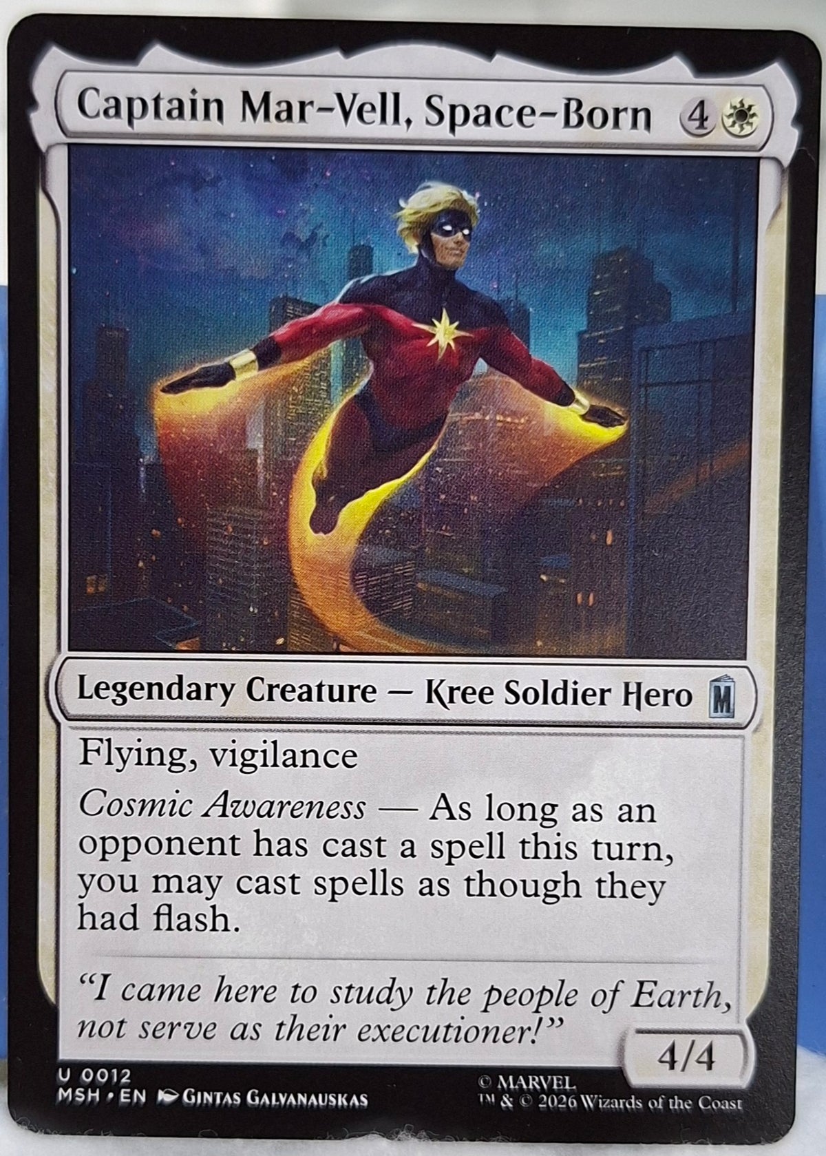 Captain Mar-Vell, Space-Born