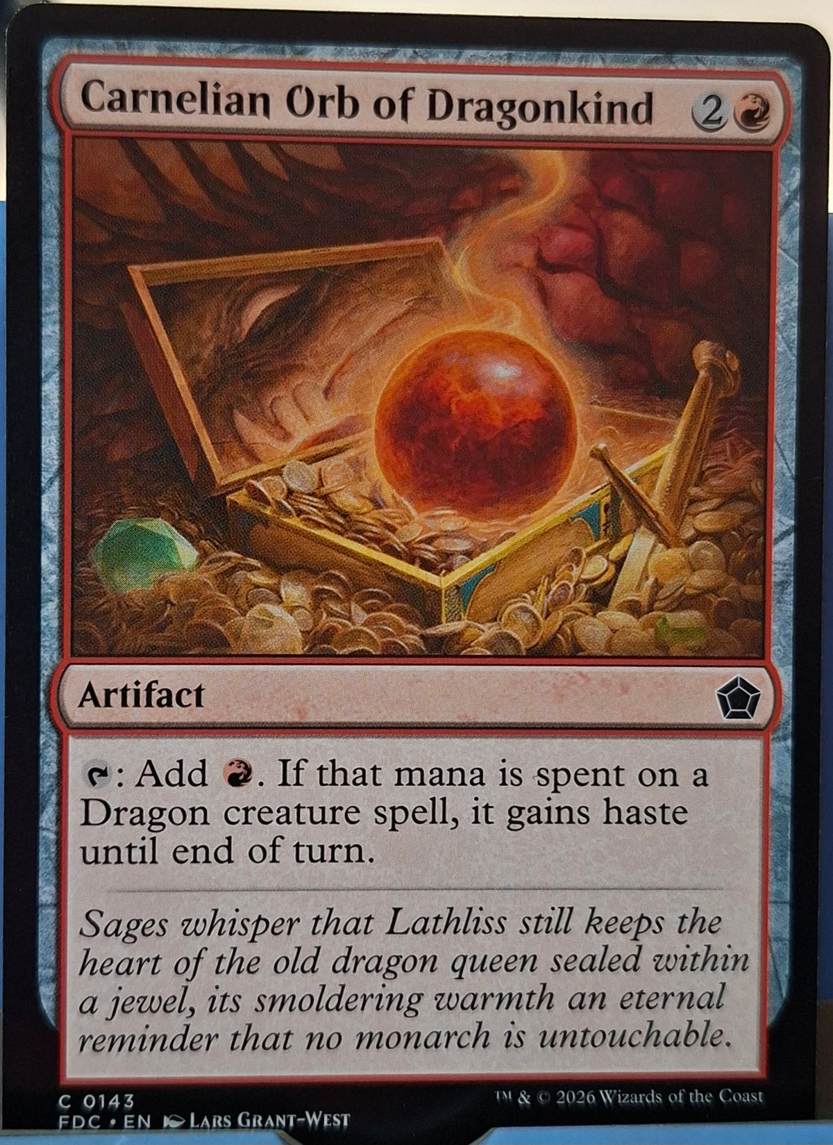 Carnelian Orb of Dragonkind