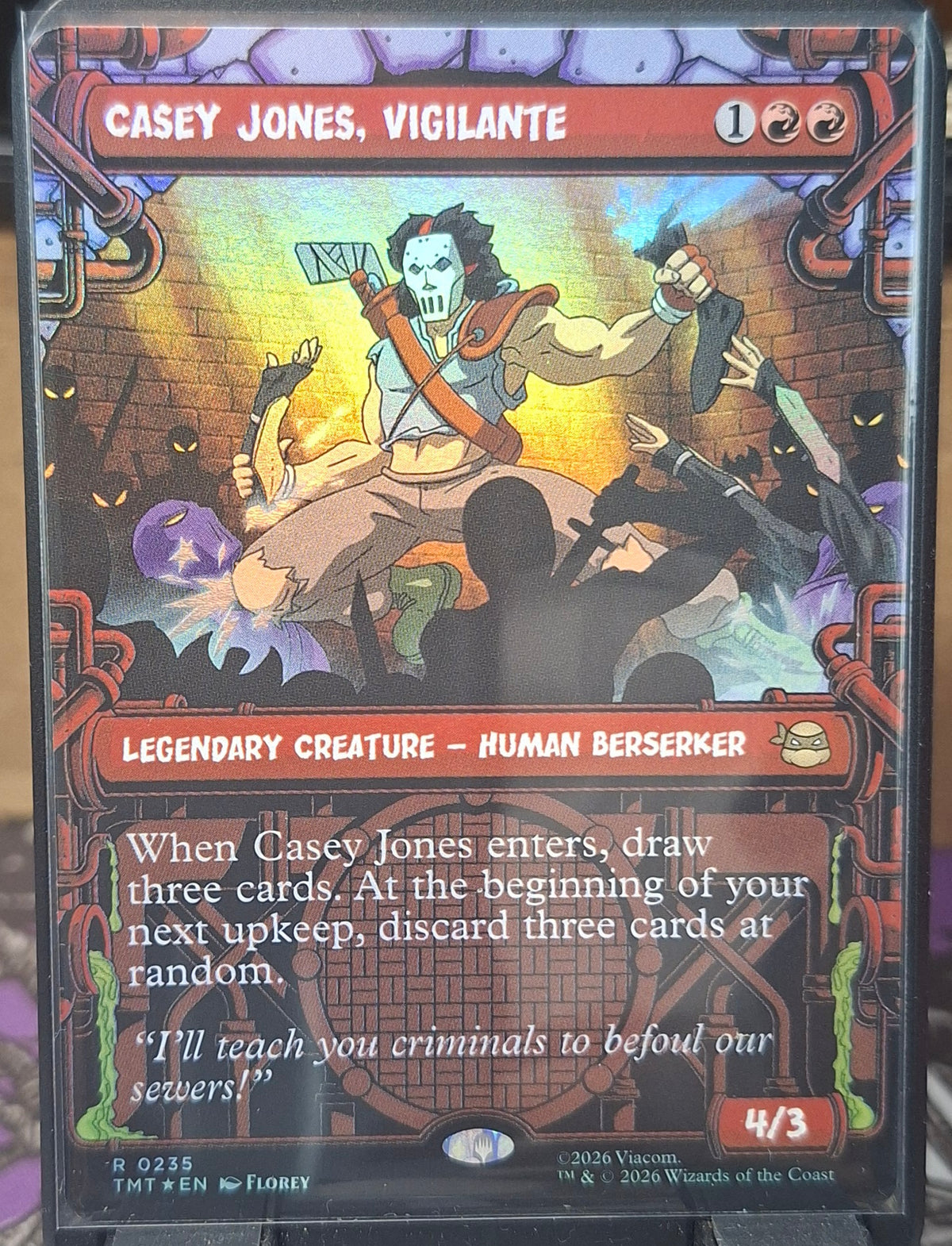 Casey Jones, Vigilante