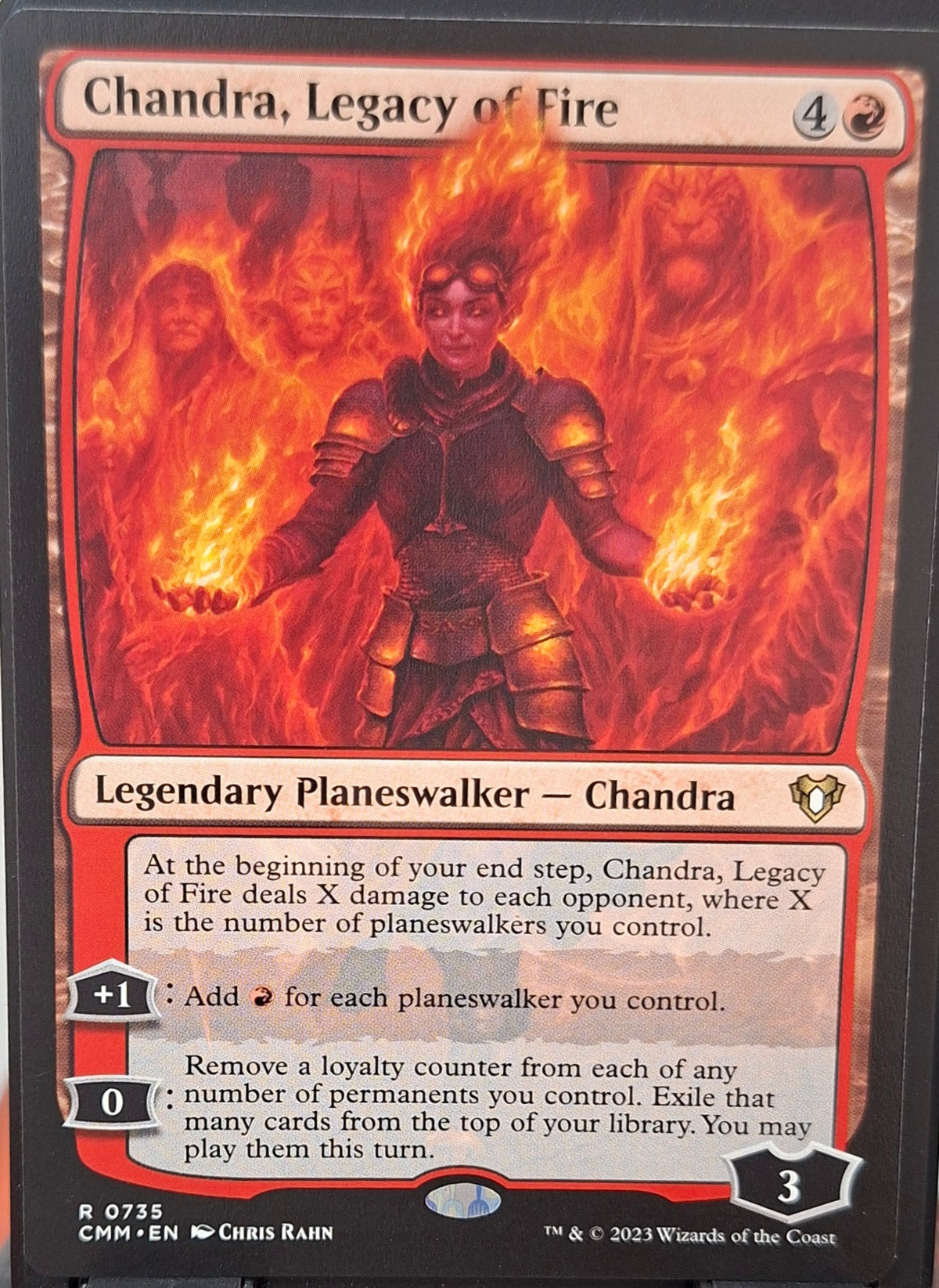Chandra, Legacy of Fire