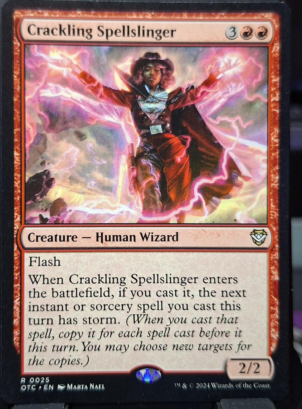 Crackling Spellslinger