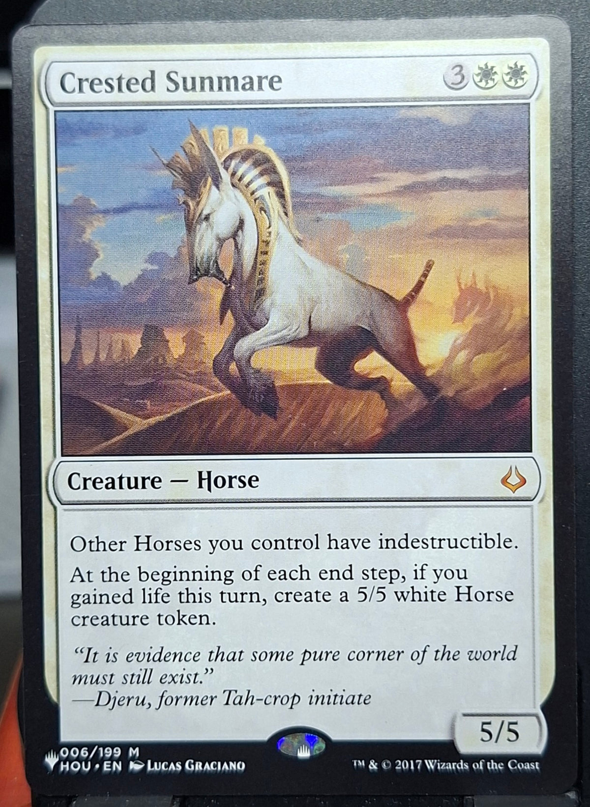 Crested Sunmare