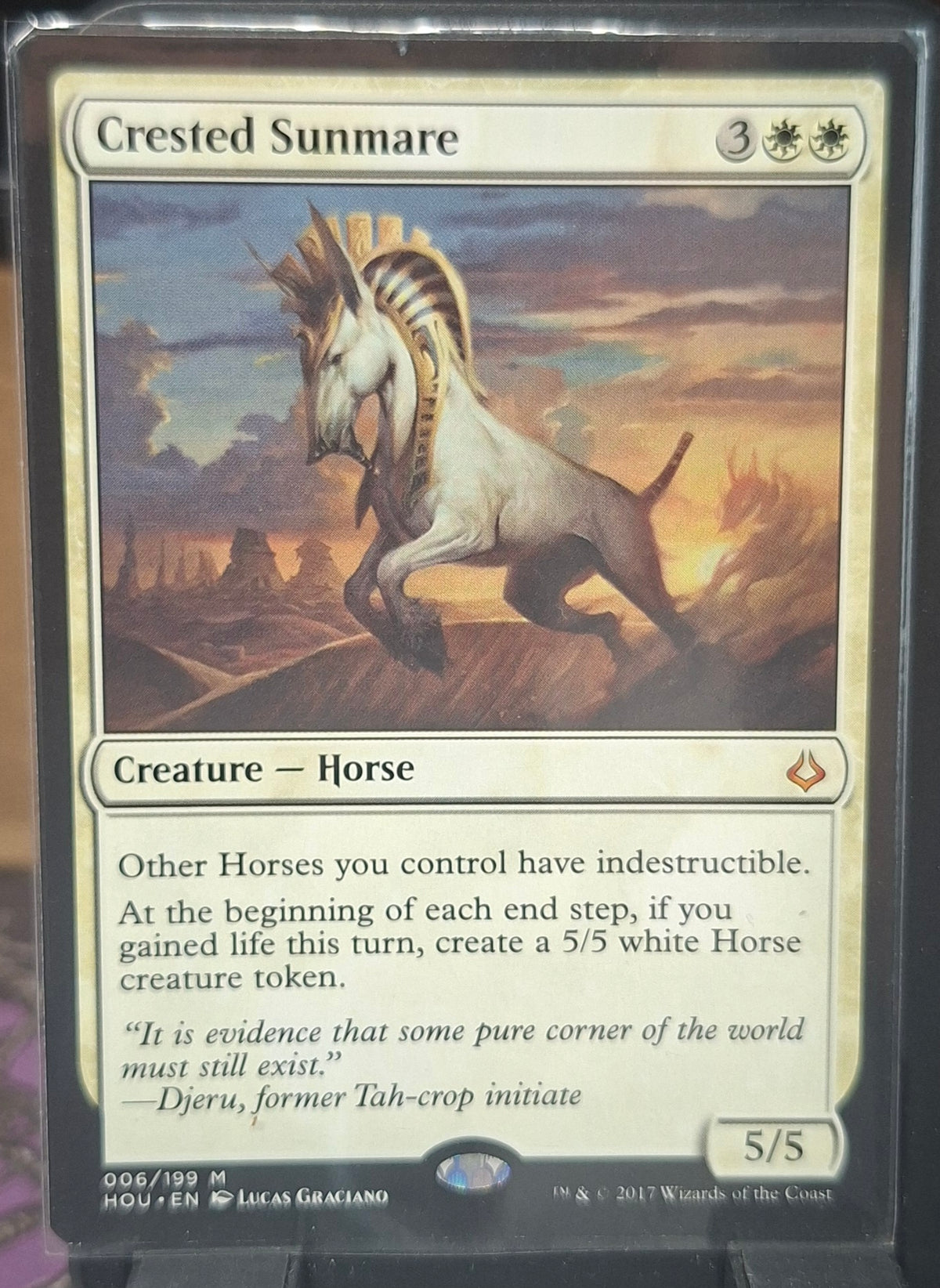 Crested Sunmare