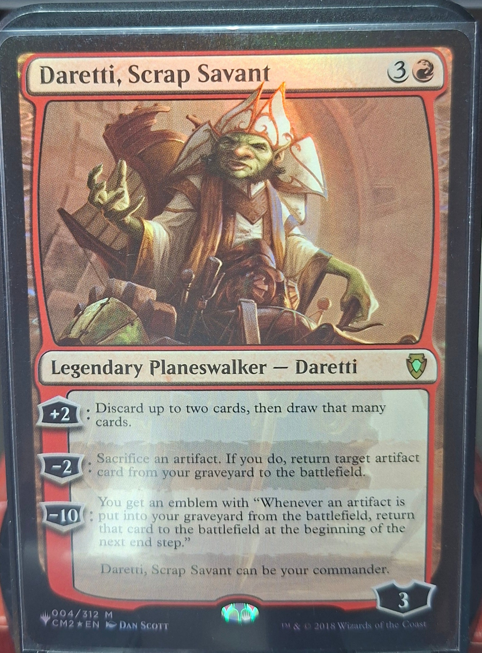 Daretti, Scrap Savant