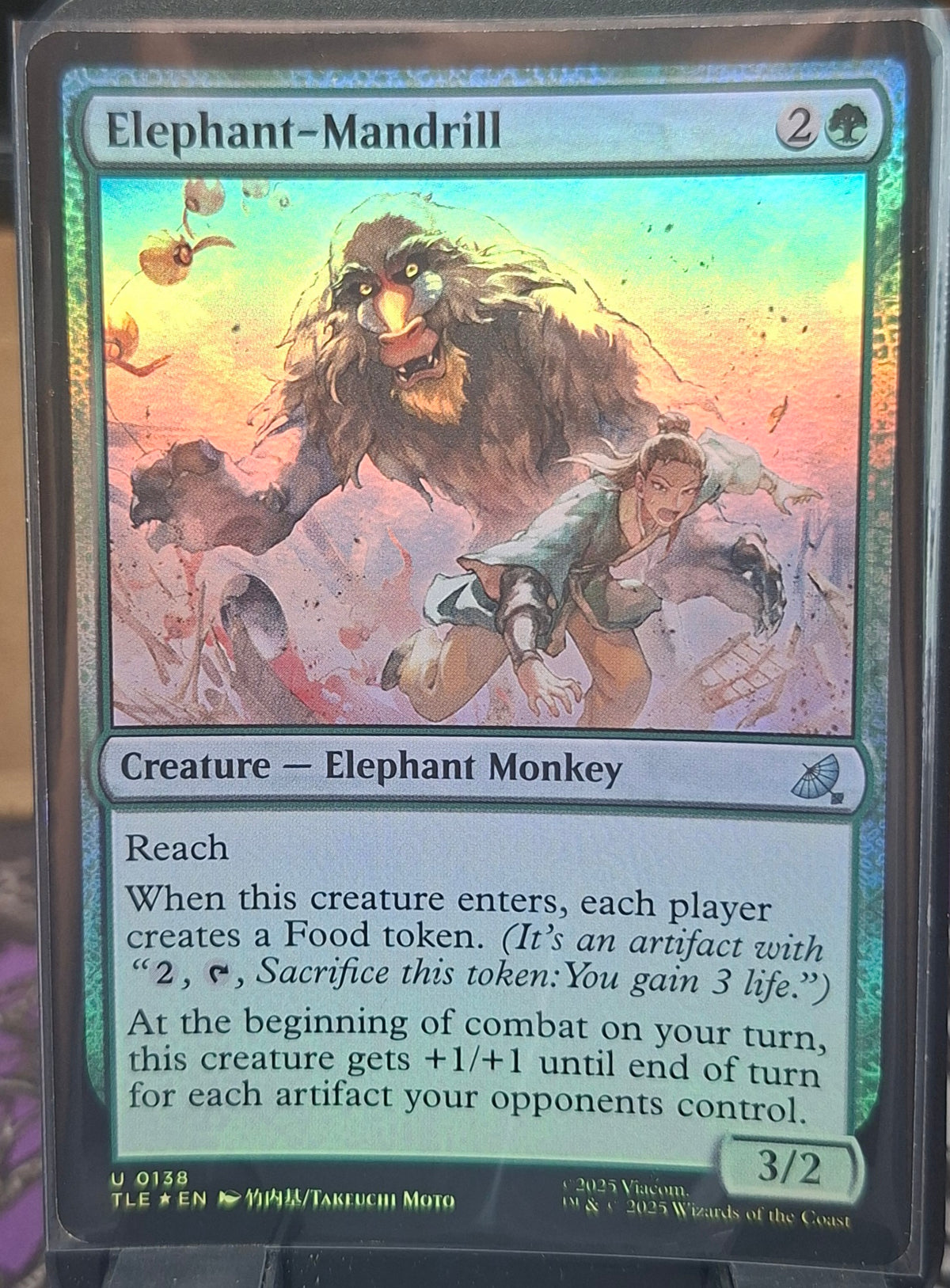Elephant-Mandrill