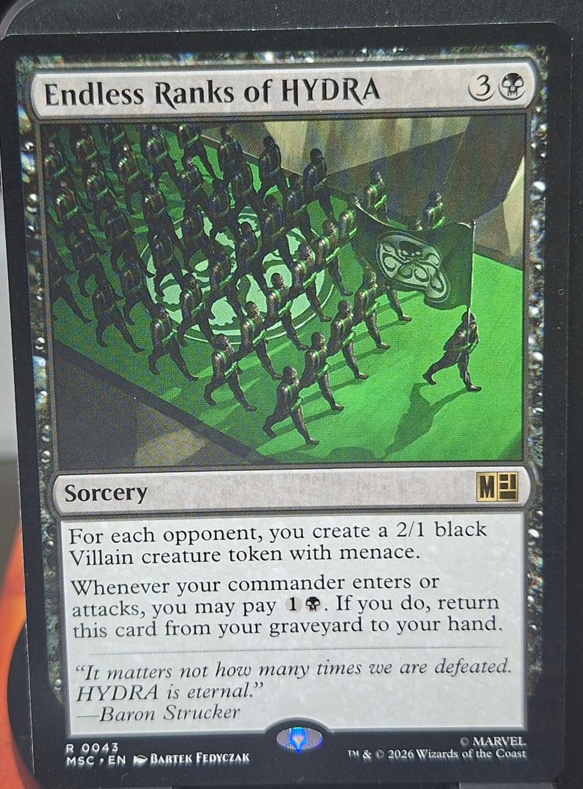 Endless Ranks of HYDRA