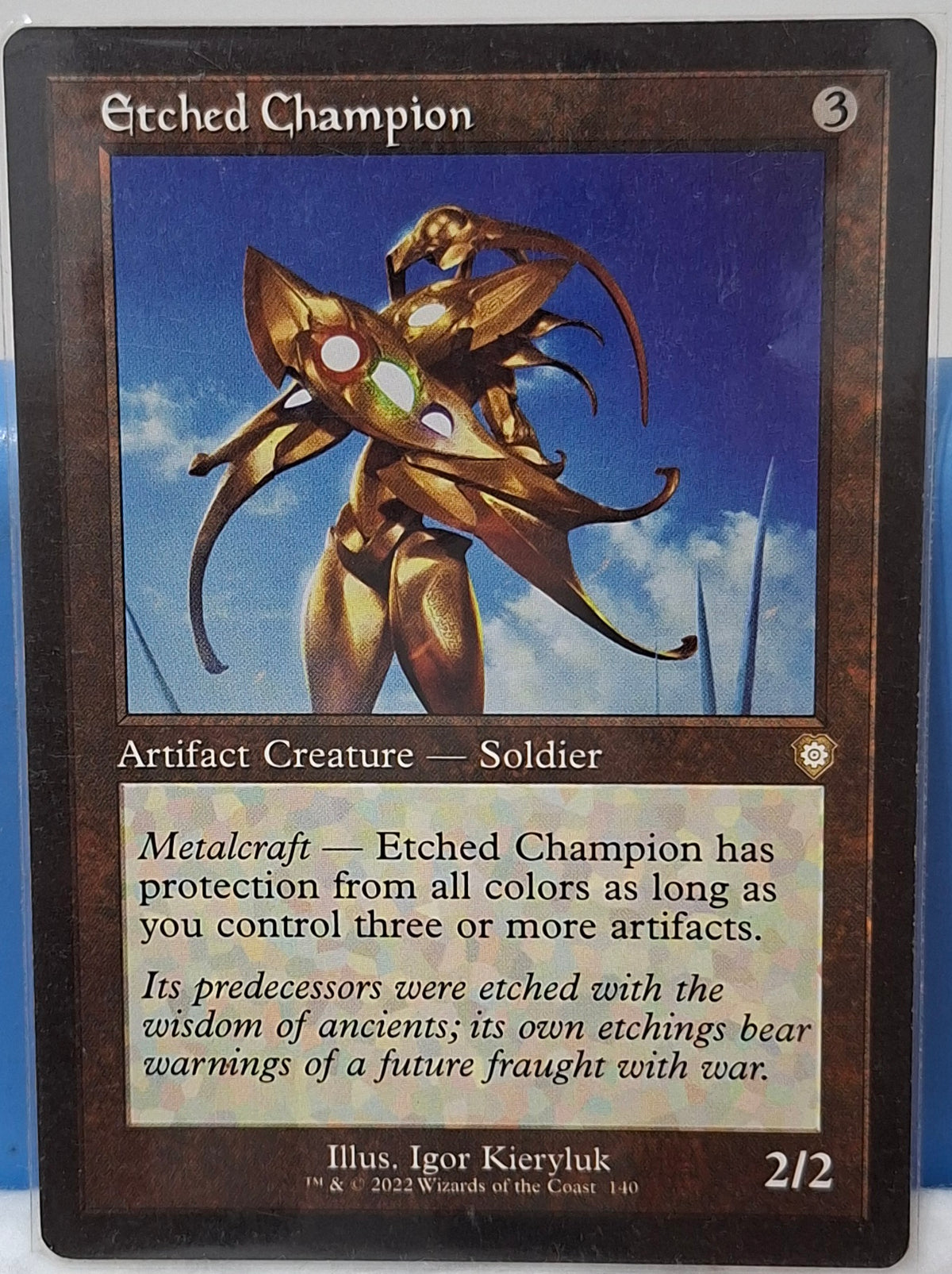 Etched Champion