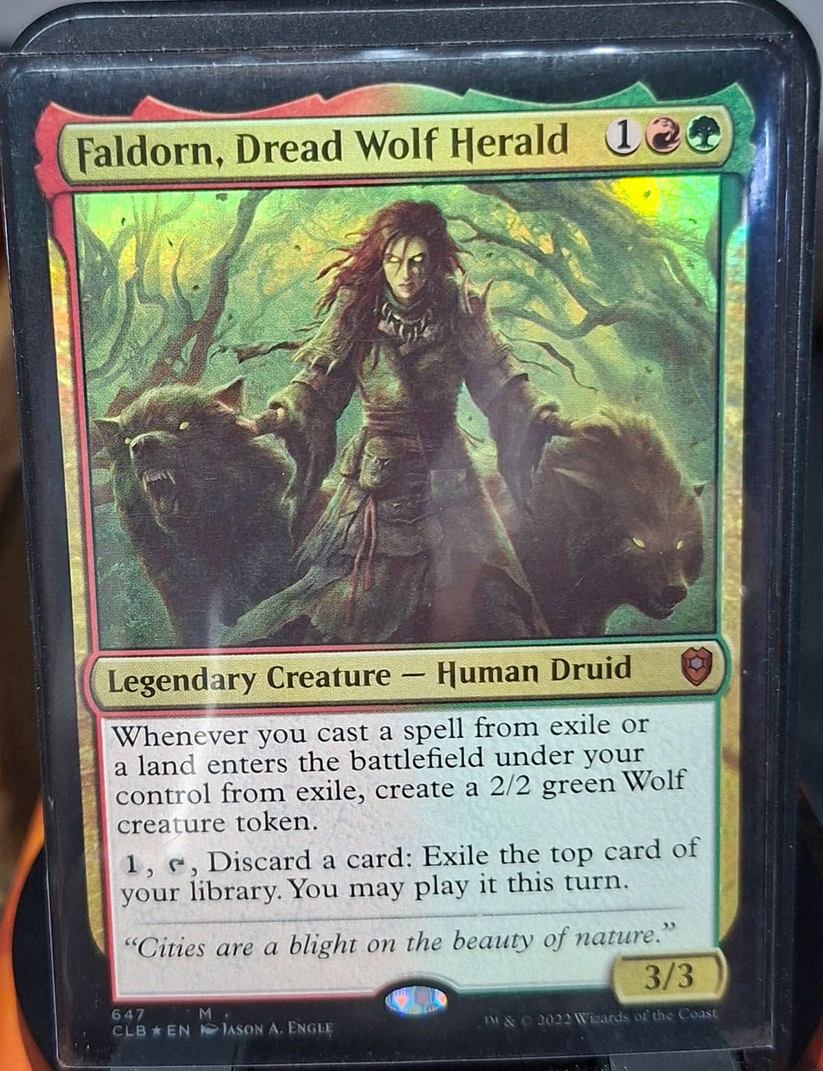 Faldorn, Dread Wolf Herald