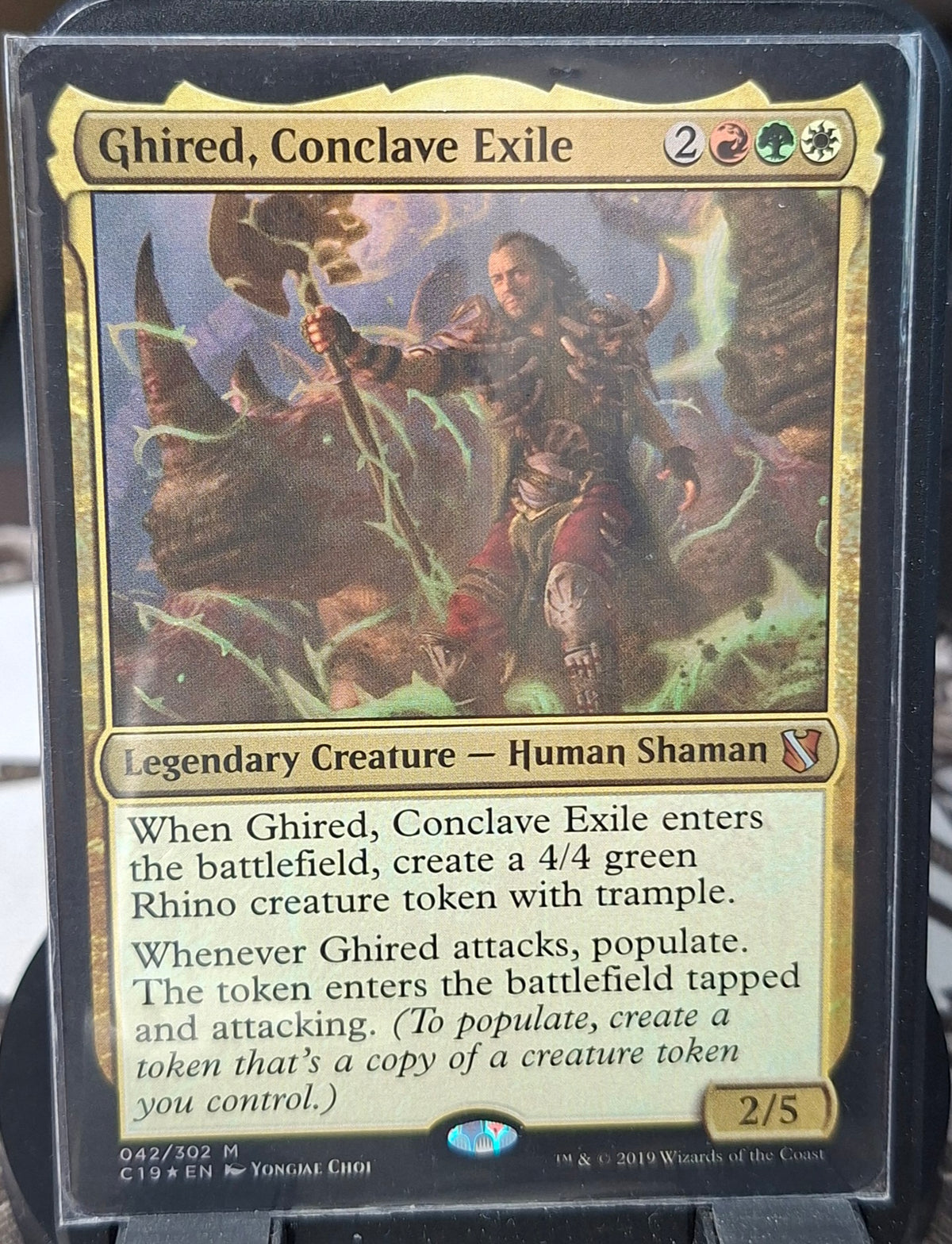 Ghired, Conclave Exile