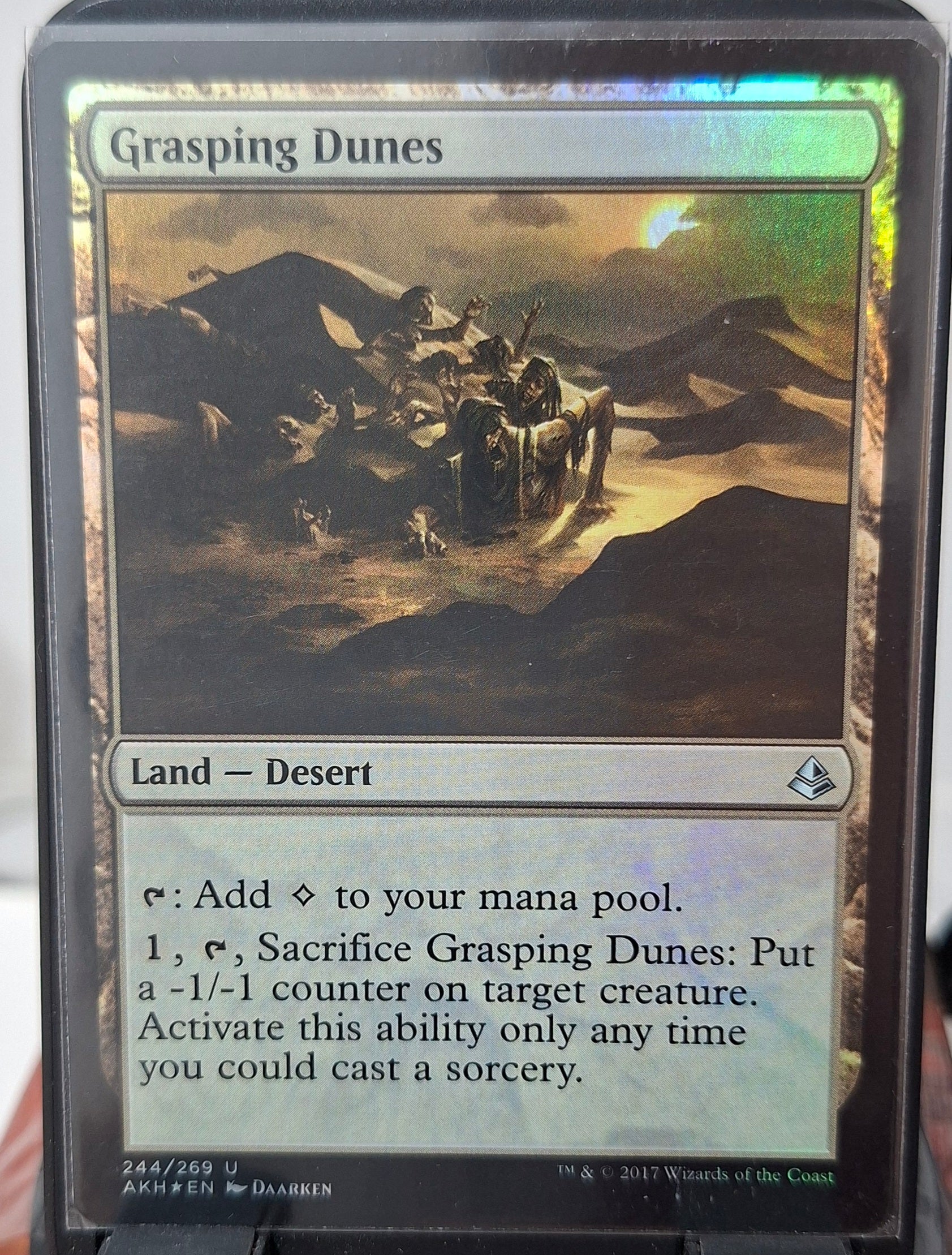 Grasping Dunes