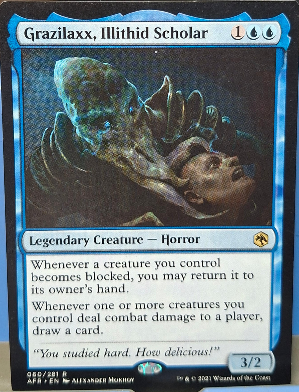 Grazilaxx, Illithid Scholar