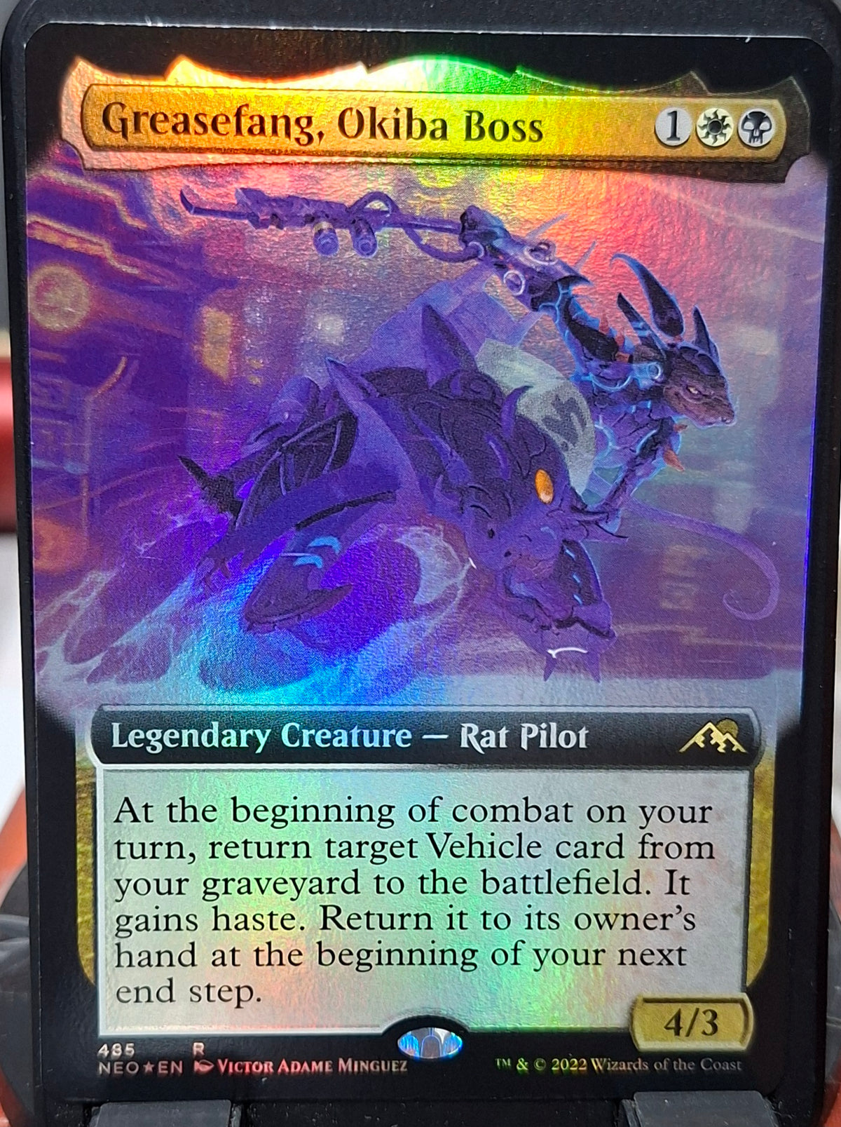 Greasefang, Okiba Boss