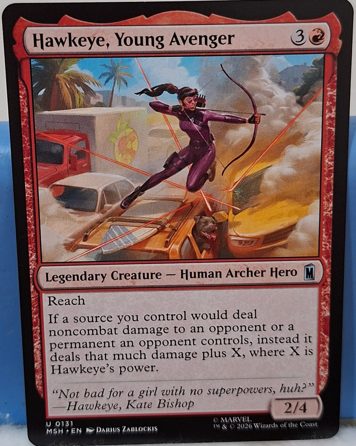 Hawkeye, Young Avenger