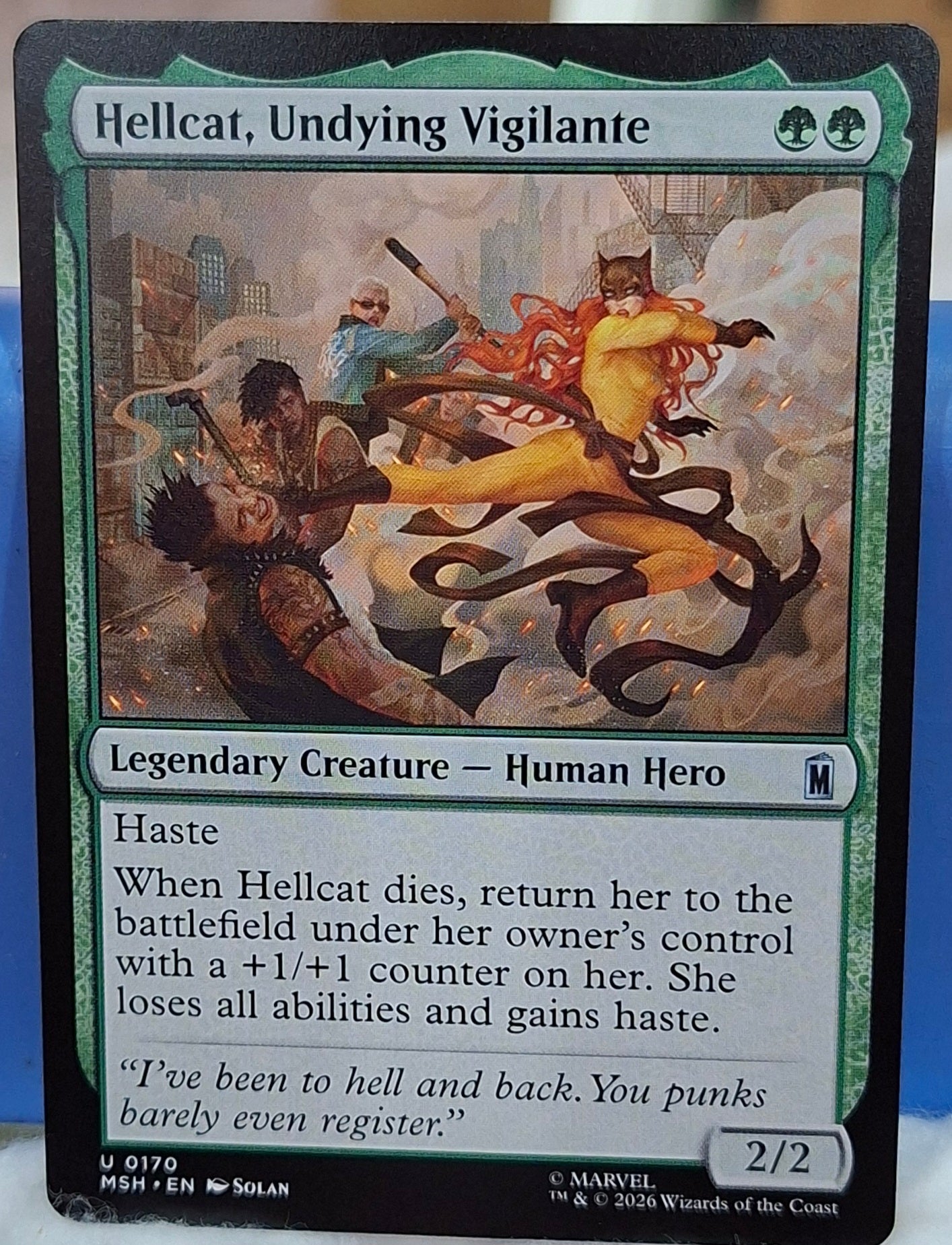 Hellcat, Undying Vigilante