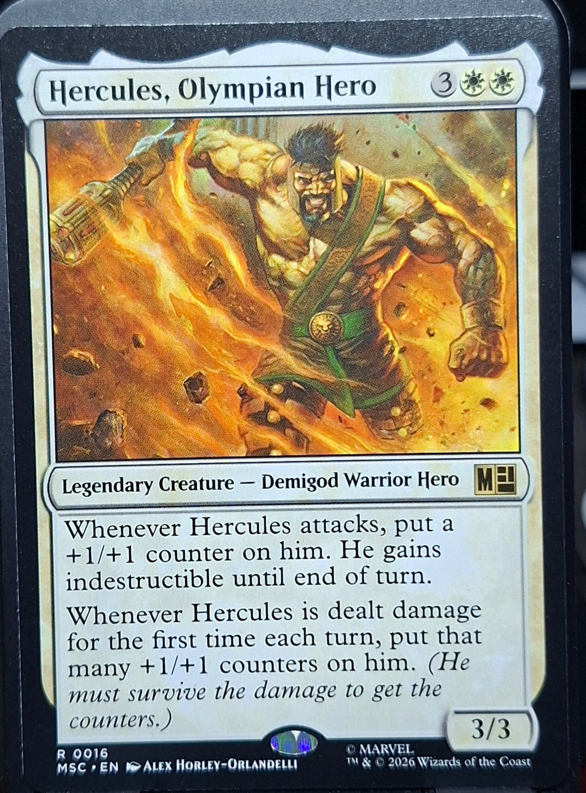 Hercules, Olympian Hero