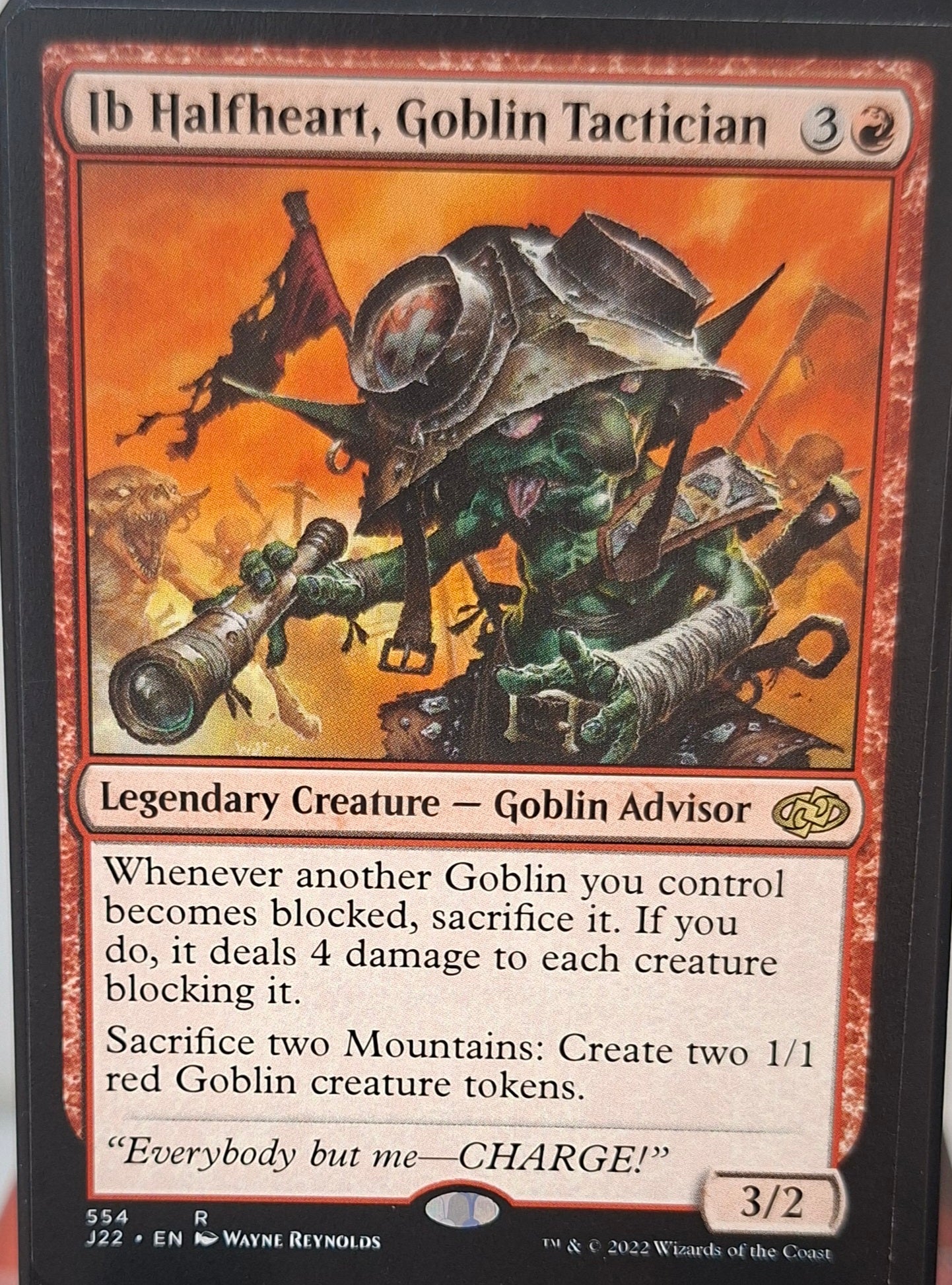 Ib Halfheart, Goblin Tactician