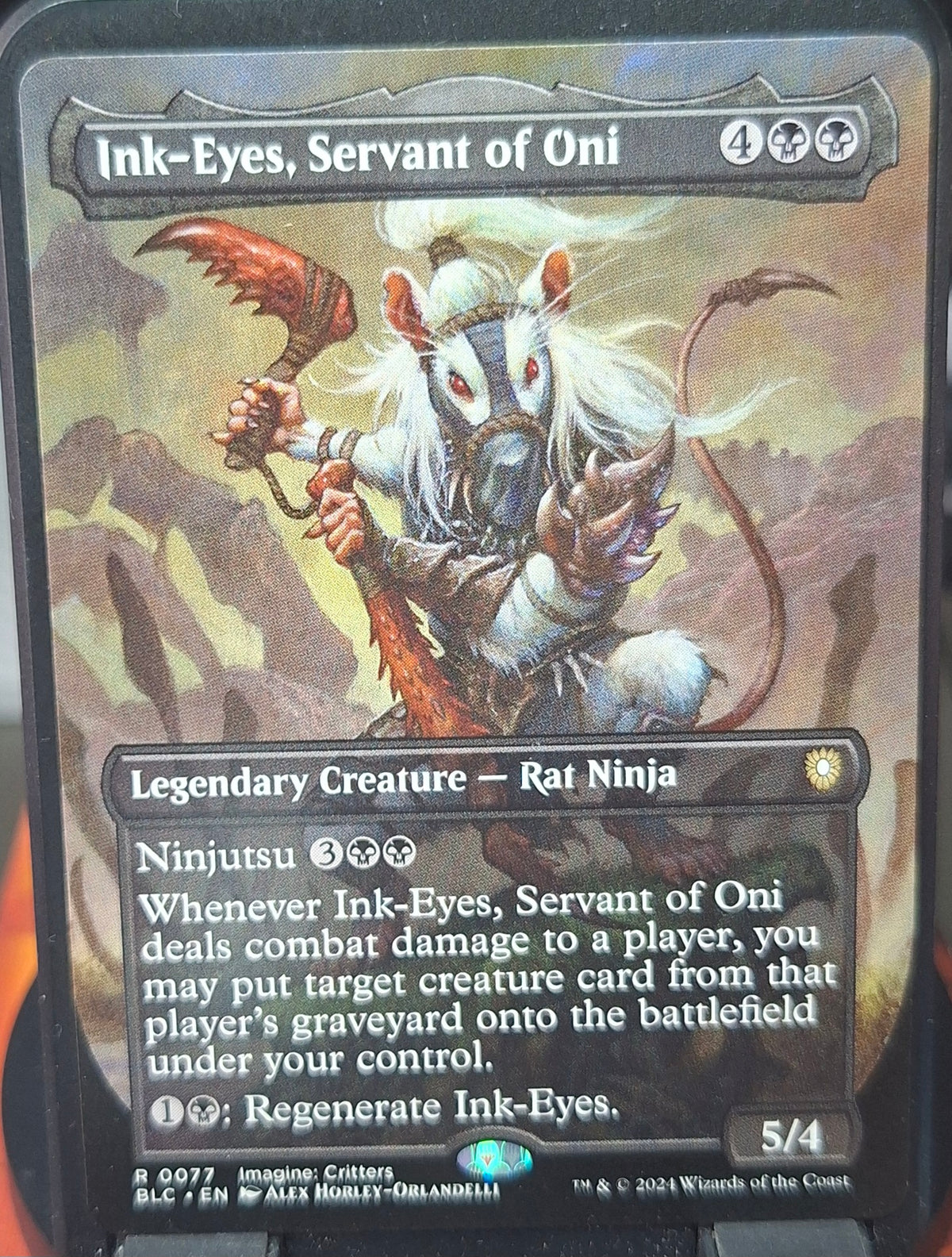 Ink-Eyes, Servant of Oni