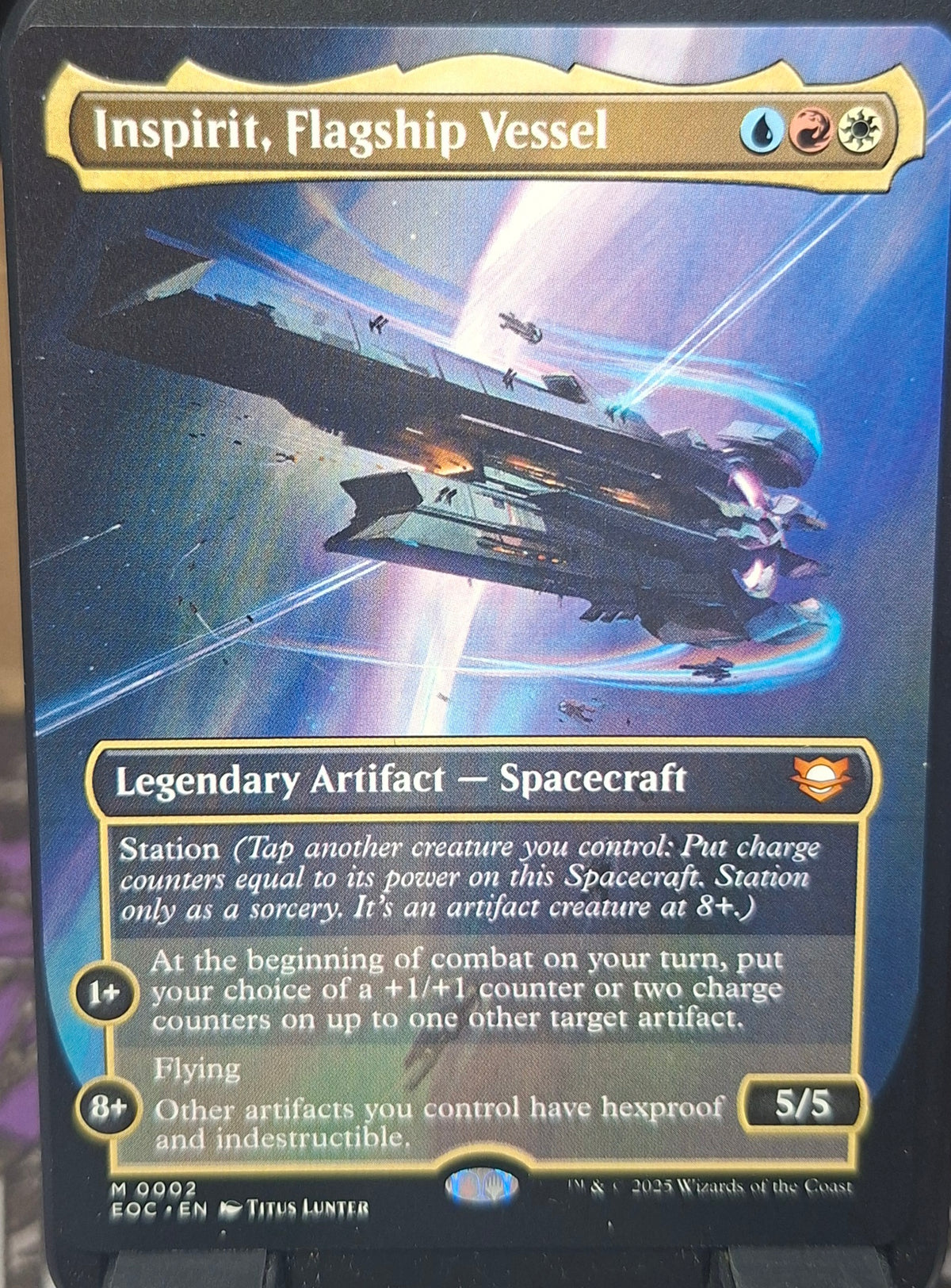 Inspirit, Flagship Vessel