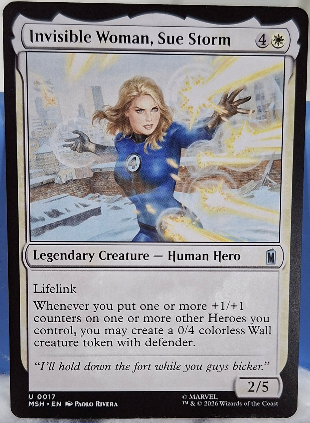 Invisible Woman, Sue Storm