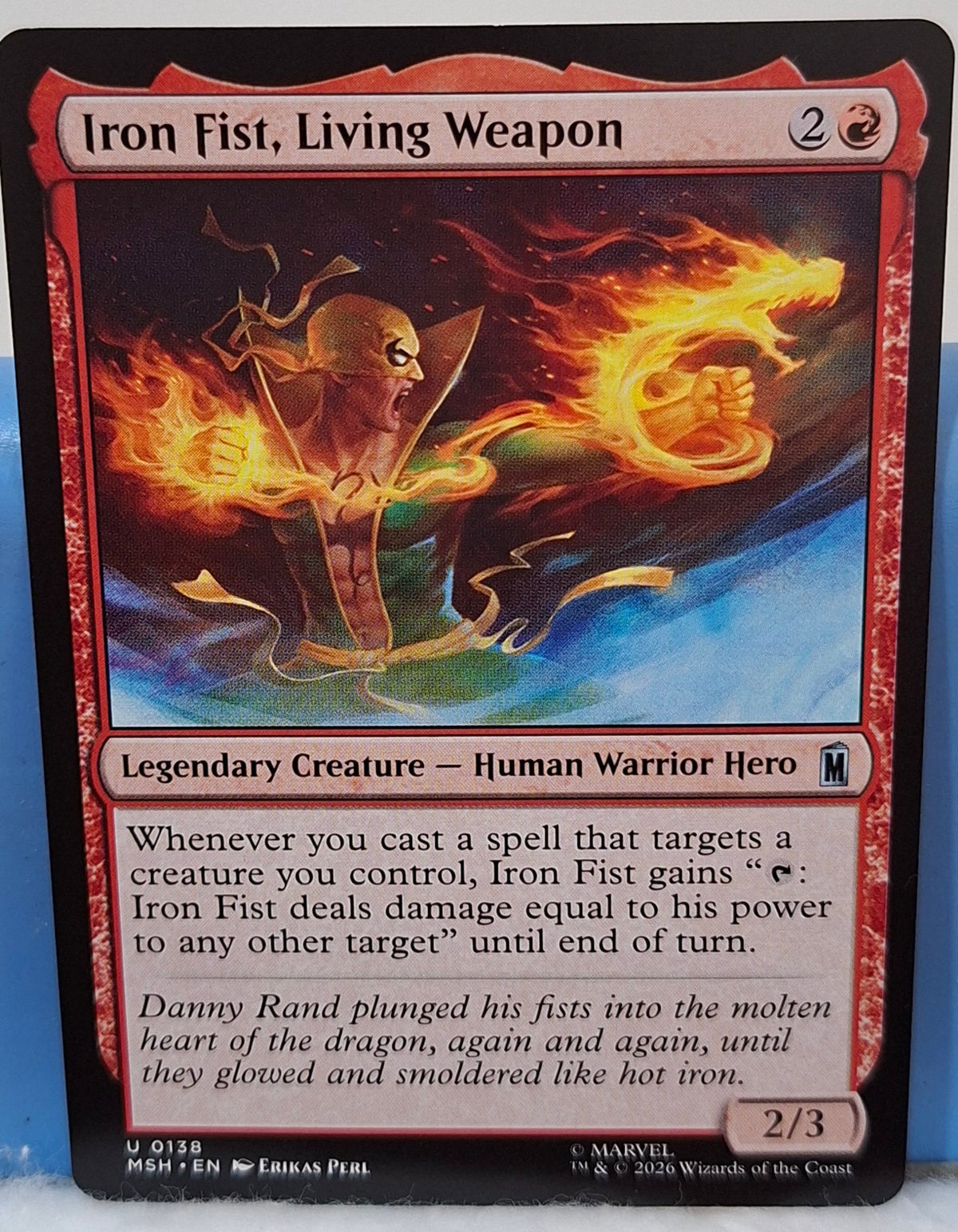 Iron Fist, Living Weapon