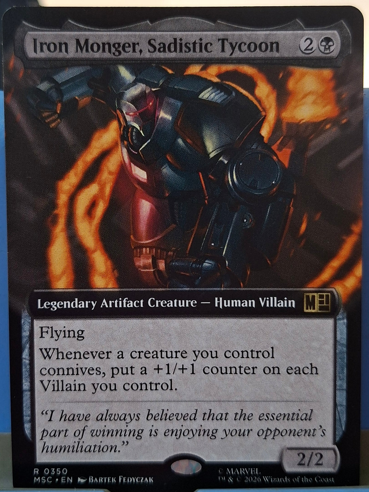 Iron Monger, Sadistic Tycoon