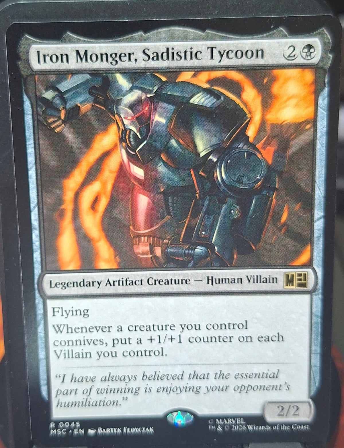 Iron Monger, Sadistic Tycoon