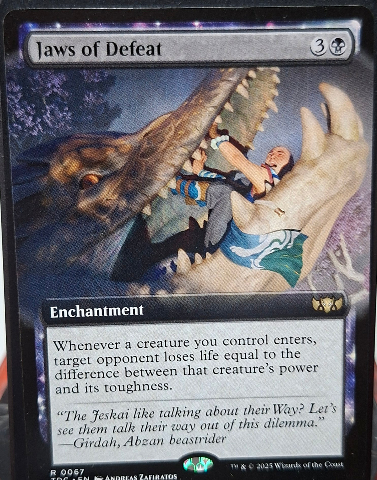 Jaws of Defeat