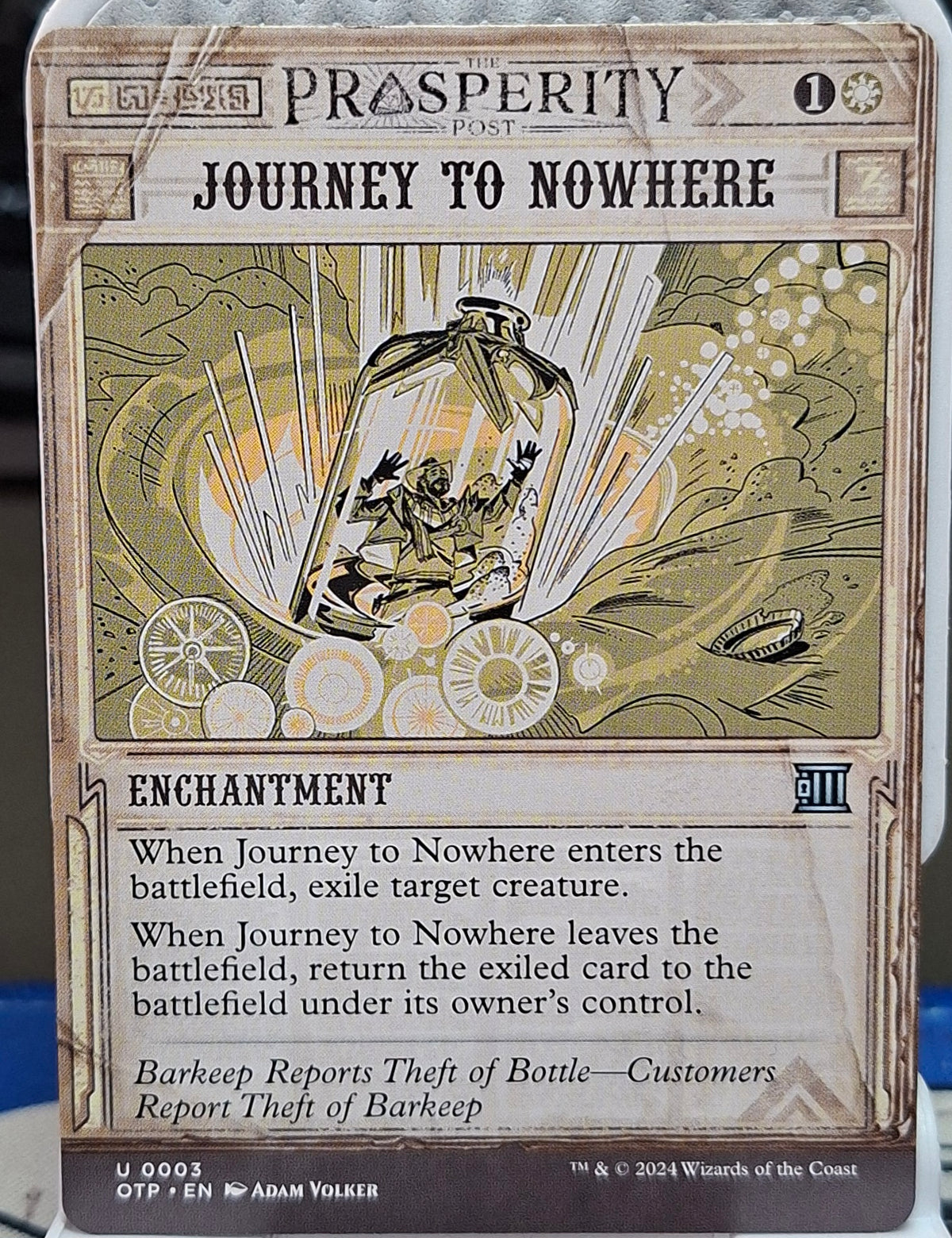 Journey to Nowhere