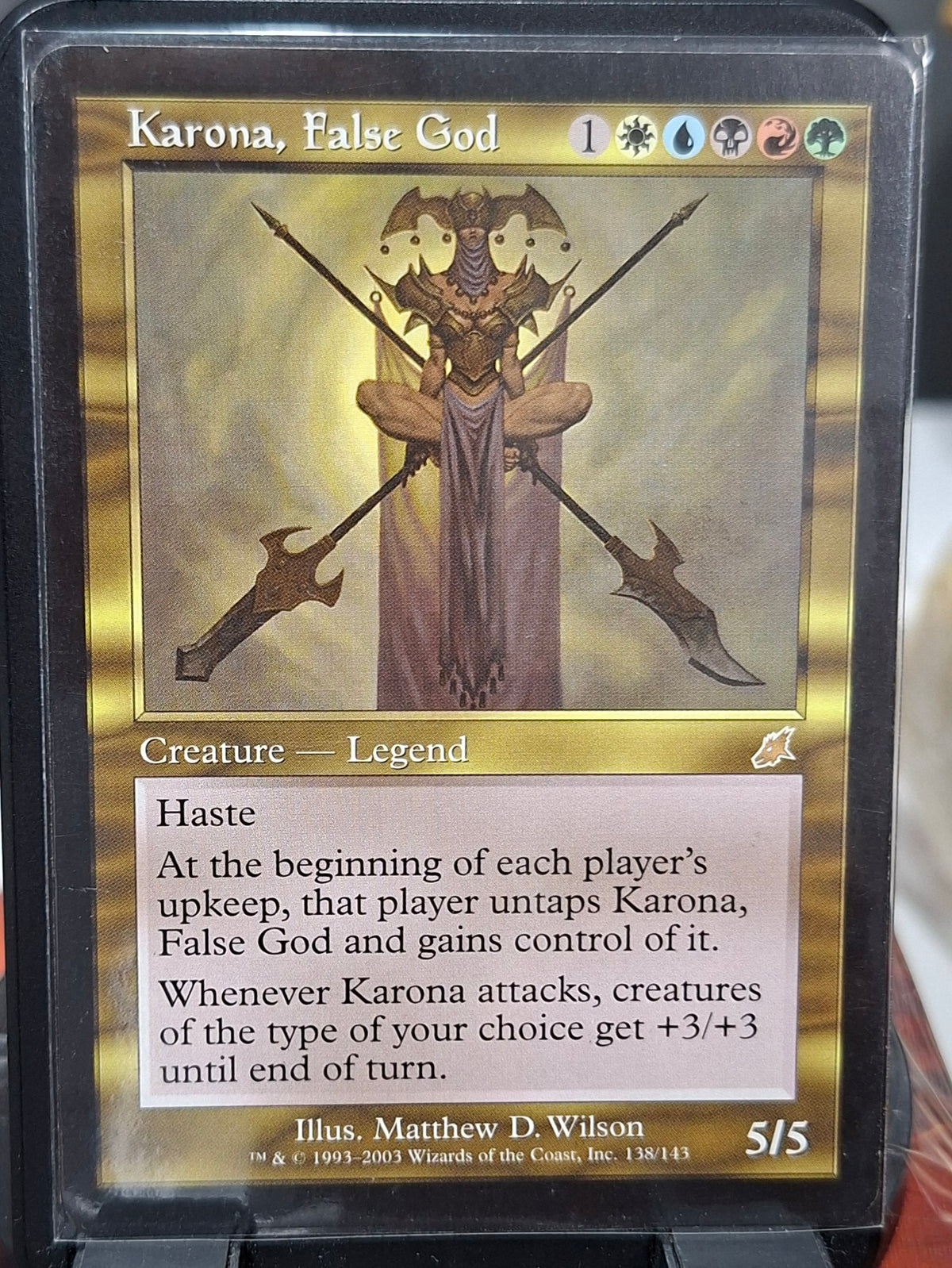 Karona, False God
