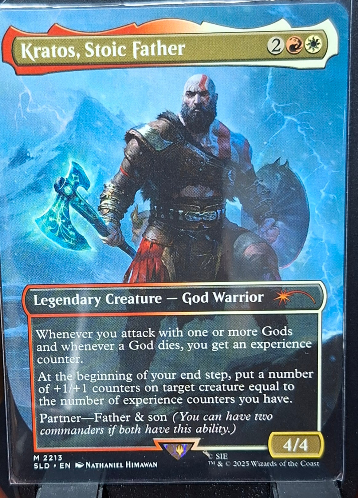 Kratos, Stoic Father