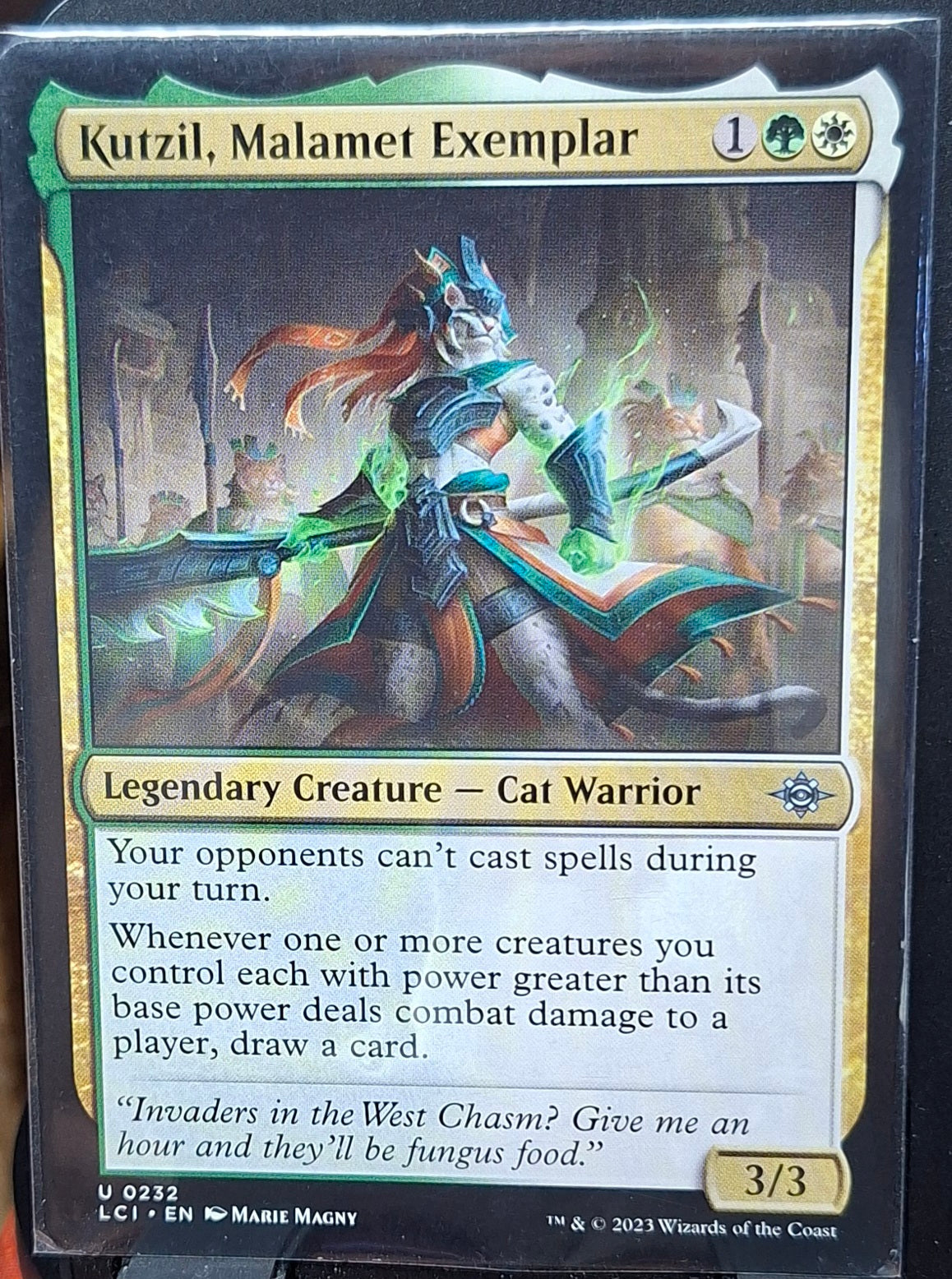 Kutzil, Malamet Exemplar