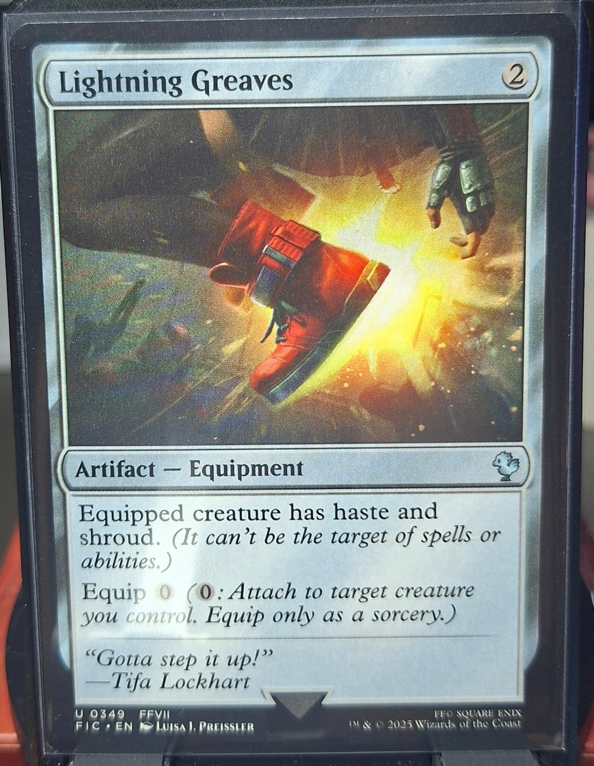 Lightning Greaves