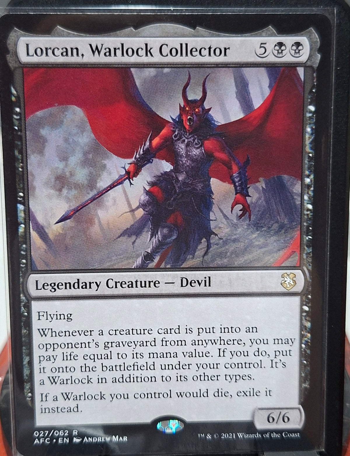 Lorcan, Warlock Collector