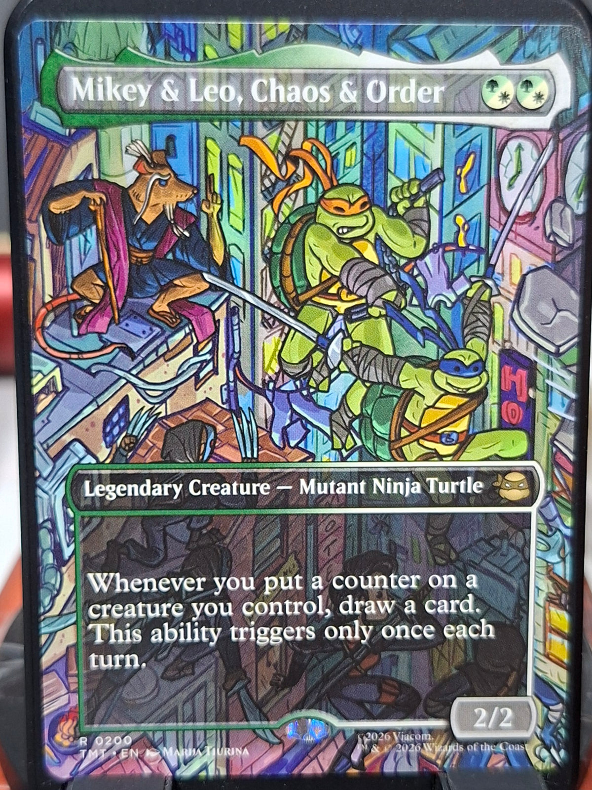 Mikey & Leo, Chaos & Order